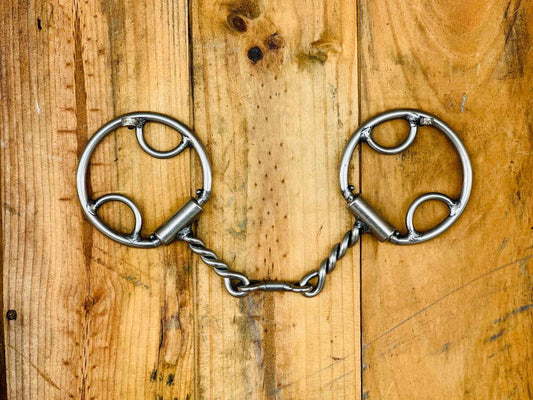 L&W Bits // Locked Snaffle Bit #136 - Dustybutts Australia