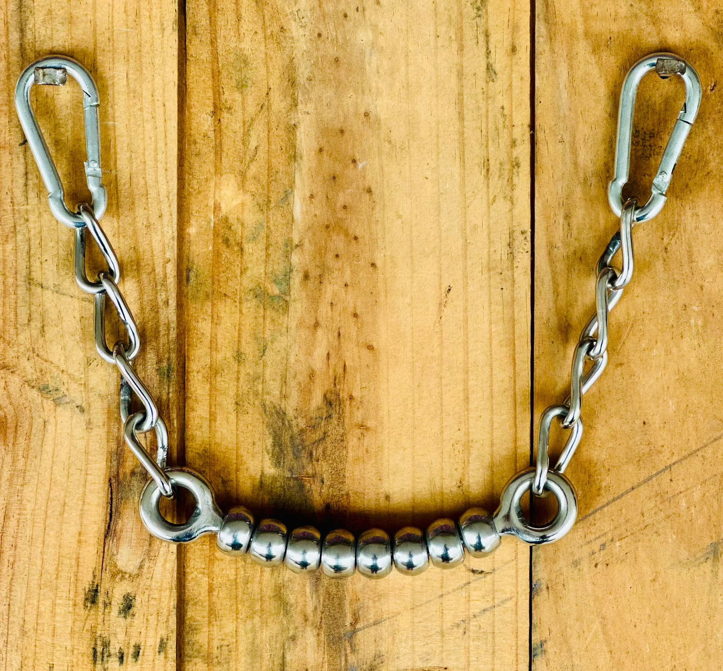 Stainless Steel Beaded Curb Chain - Dustybutts Australia
