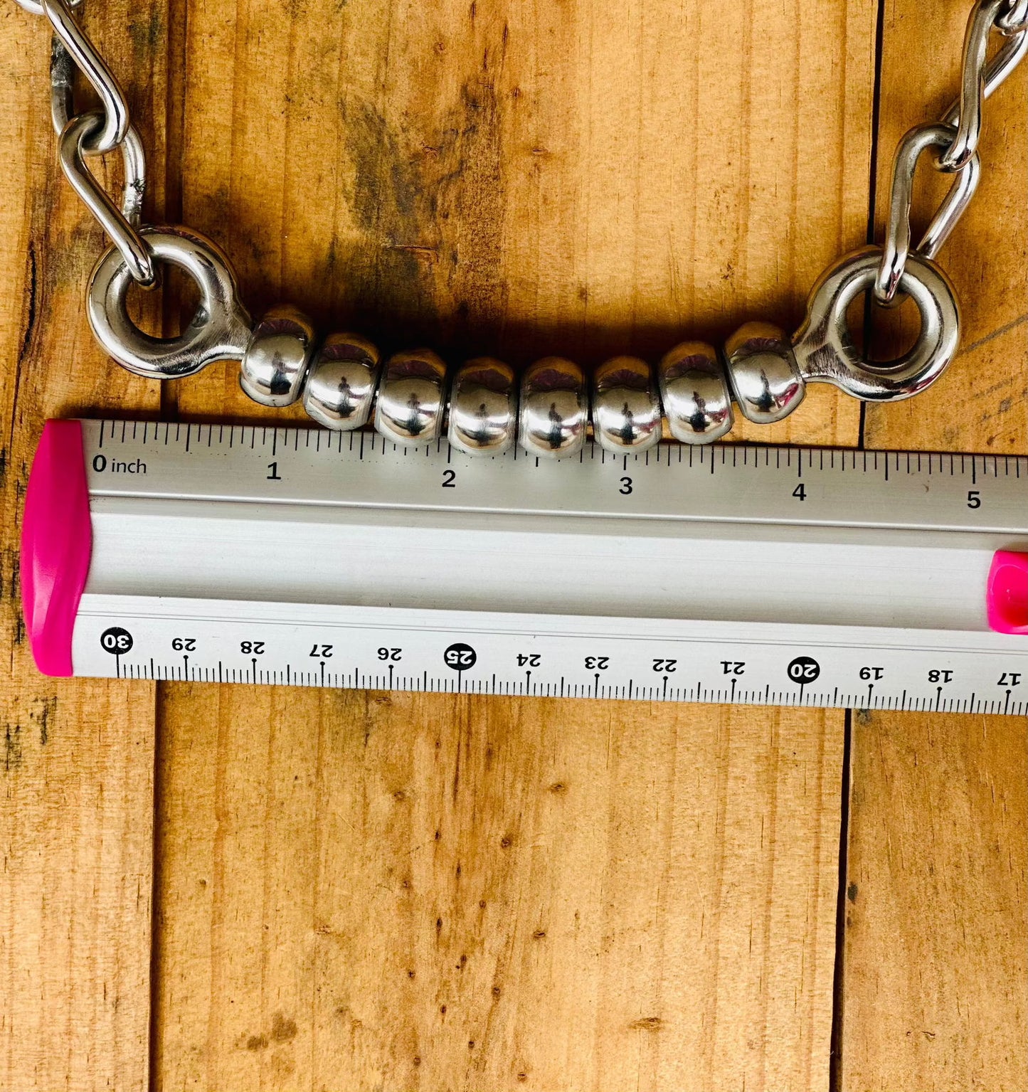 Stainless Steel Beaded Curb Chain - Dustybutts Australia