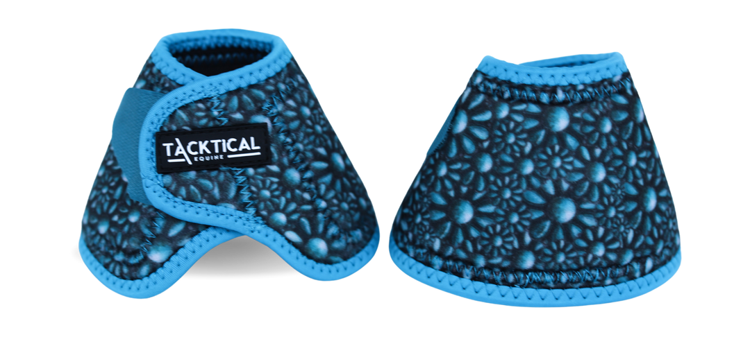 Tacktical Bell Boots - Turquoise Blossom - Dustybutts Australia