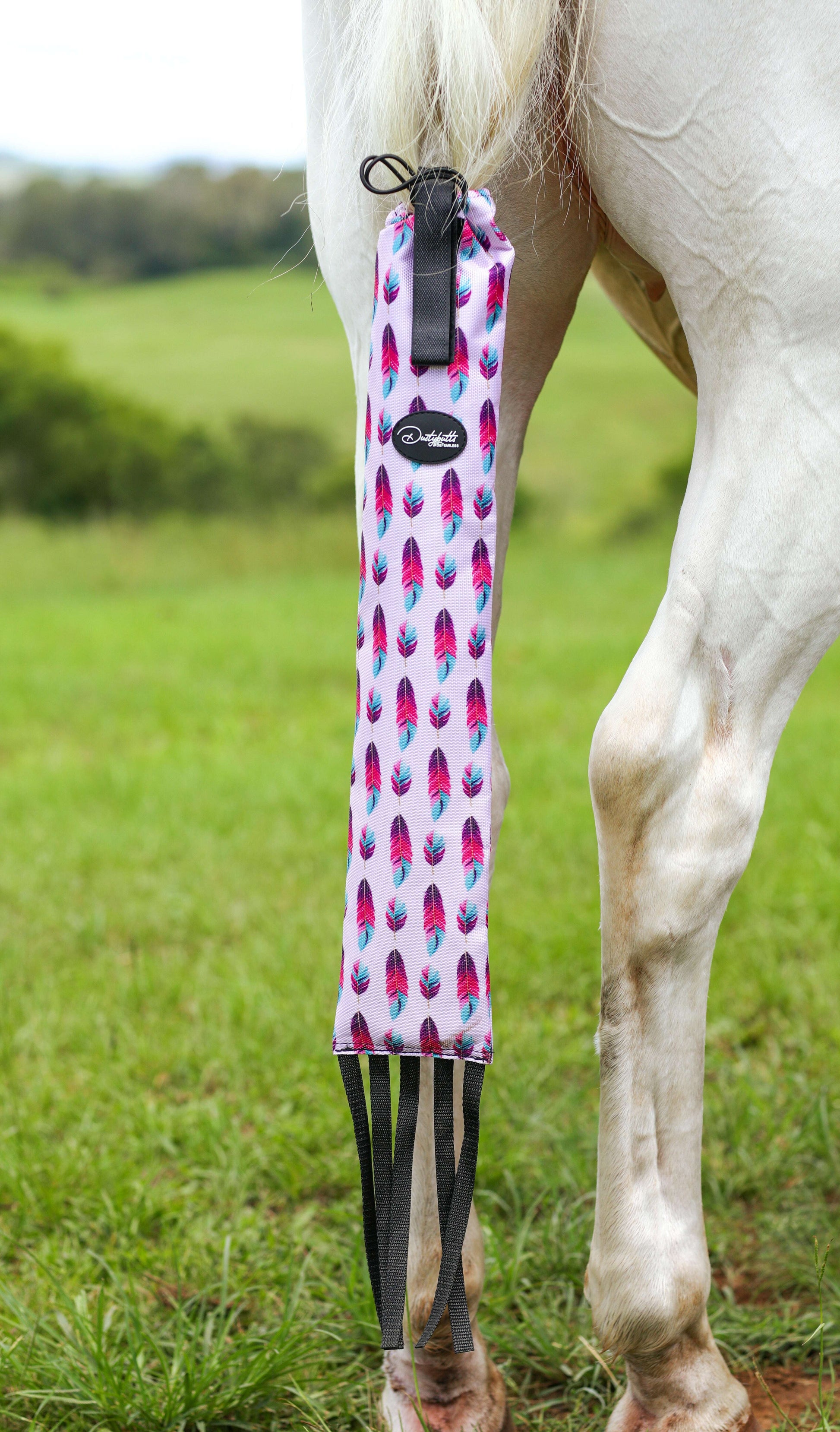 dustybutts-equilux-tail-bags---boho-feathers-tail-bags-fly-masks-dustybutts-australia--35159364