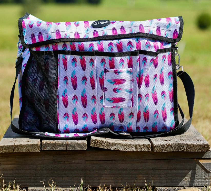 Dustybutts Haul All Bag - Boho Feathers