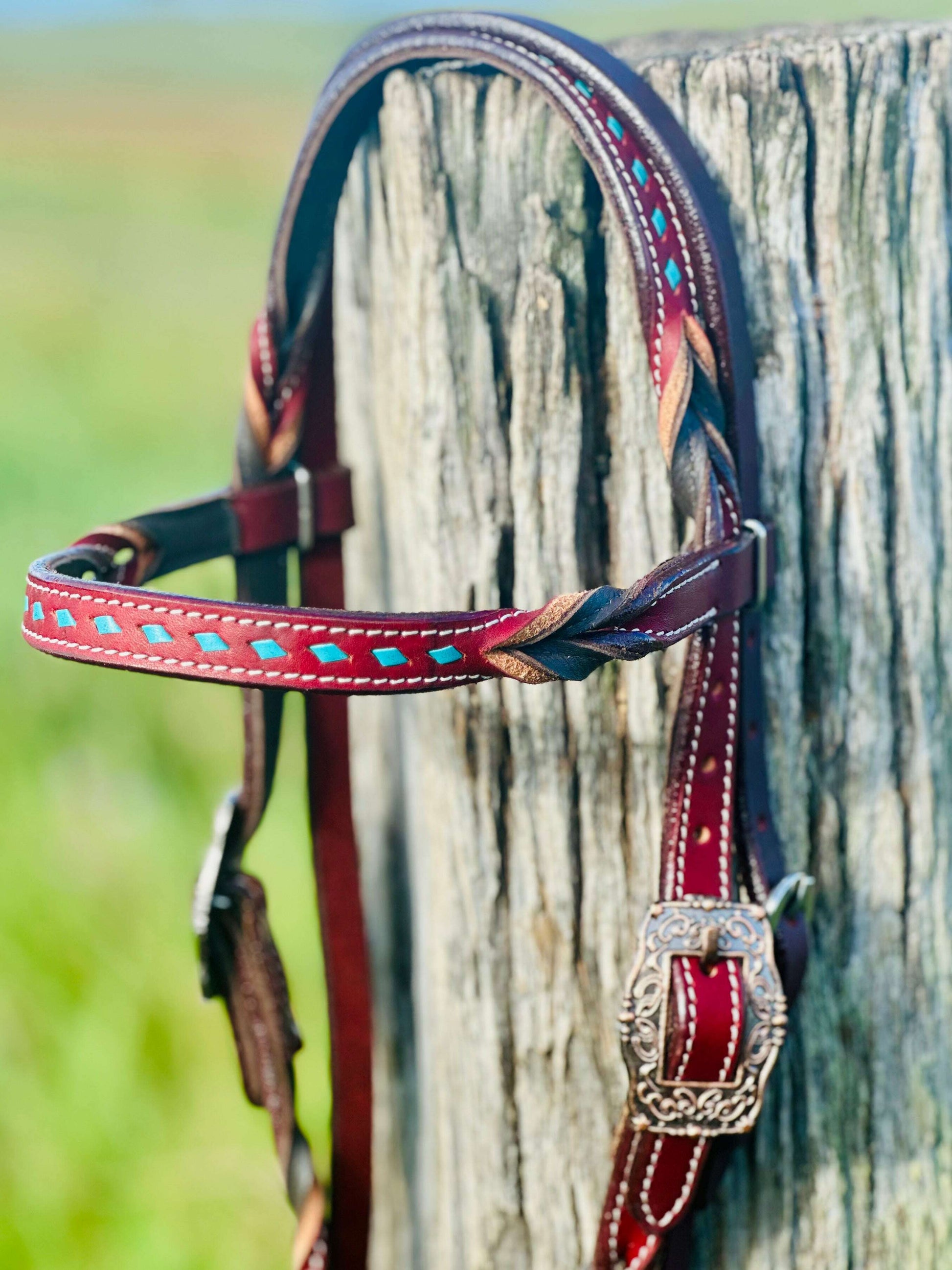 harness-leather-buckstitch-and-bloodknot-browband-bridle---blue-bridles---dustybutts-australia-35929626