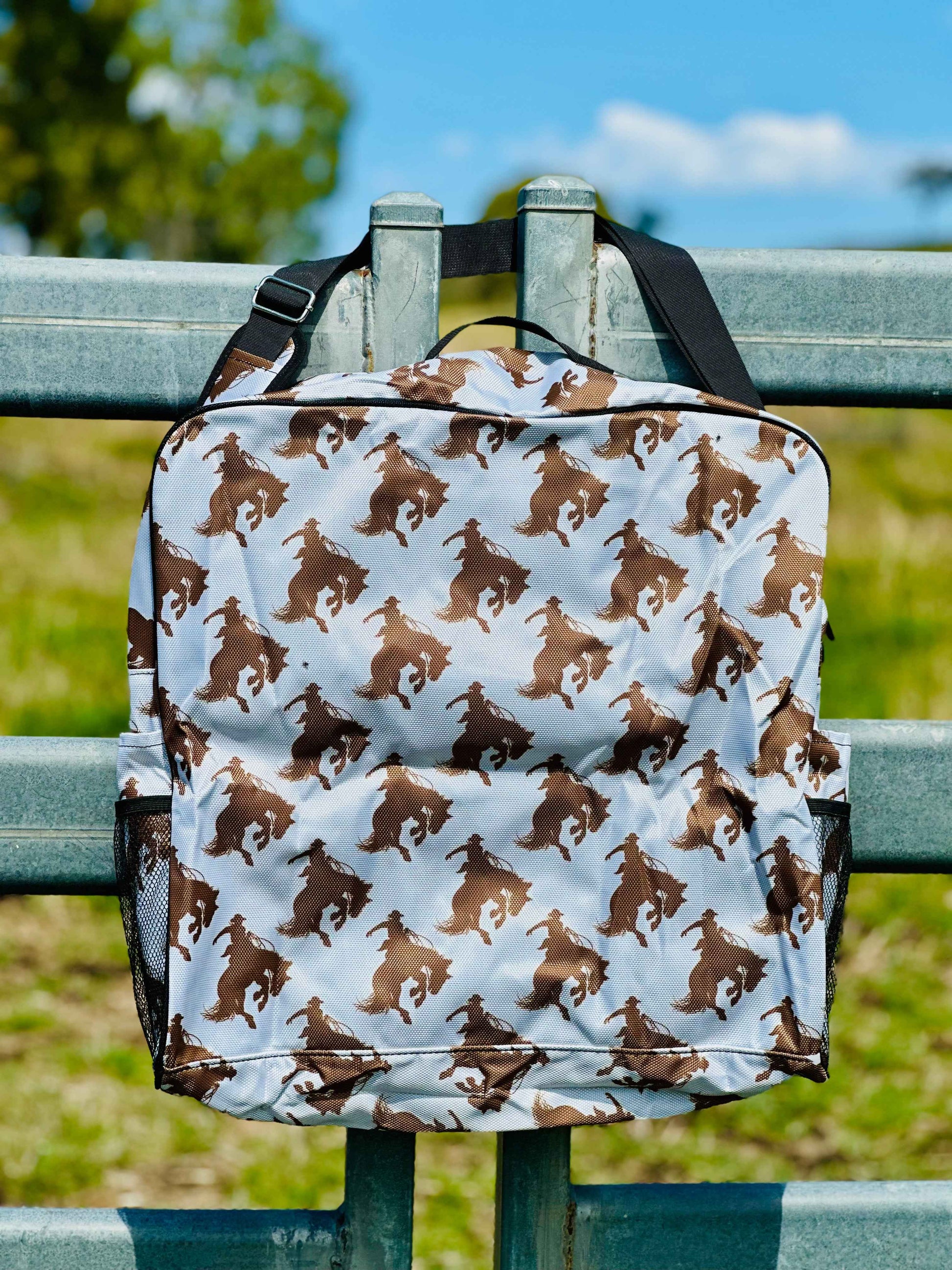 Introductory Price // Dustybutts Sports Boot Bag - Let 'Er Buck