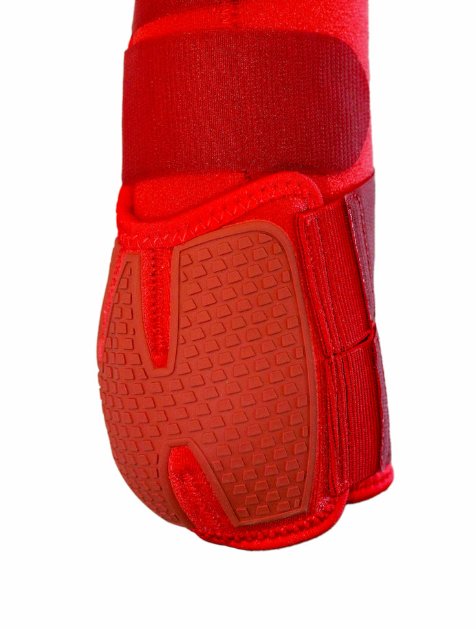Dustybutts Equistride Protection Boot // Red