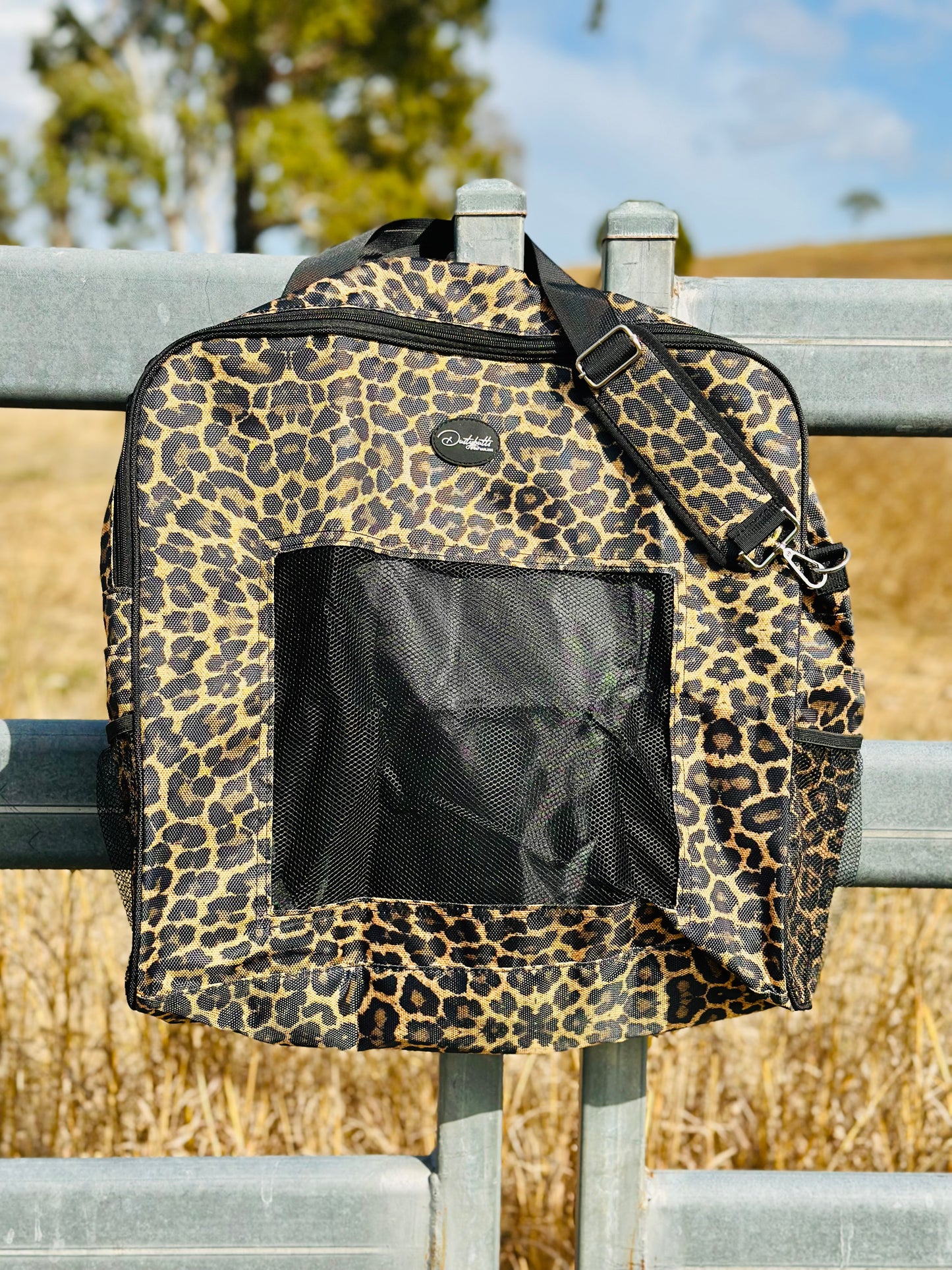 Introductory Price // Dustybutts Sports Boot Bag - Leopard