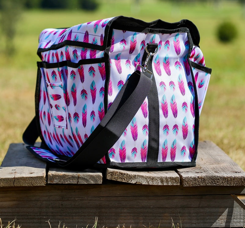 Dustybutts Haul All Bag - Boho Feathers