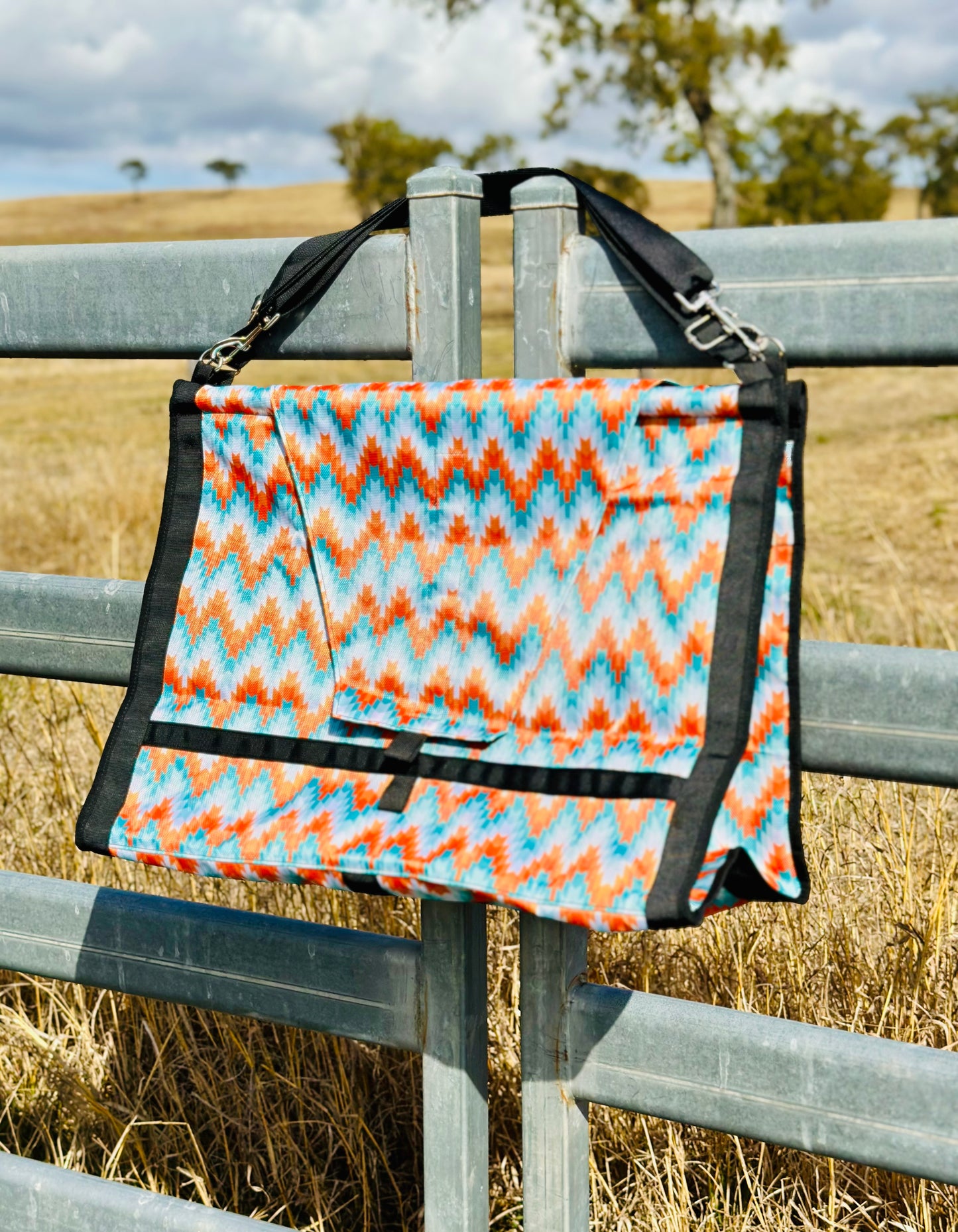 Introductory Price // Dustybutts Top Load Hay Bag - Tribal