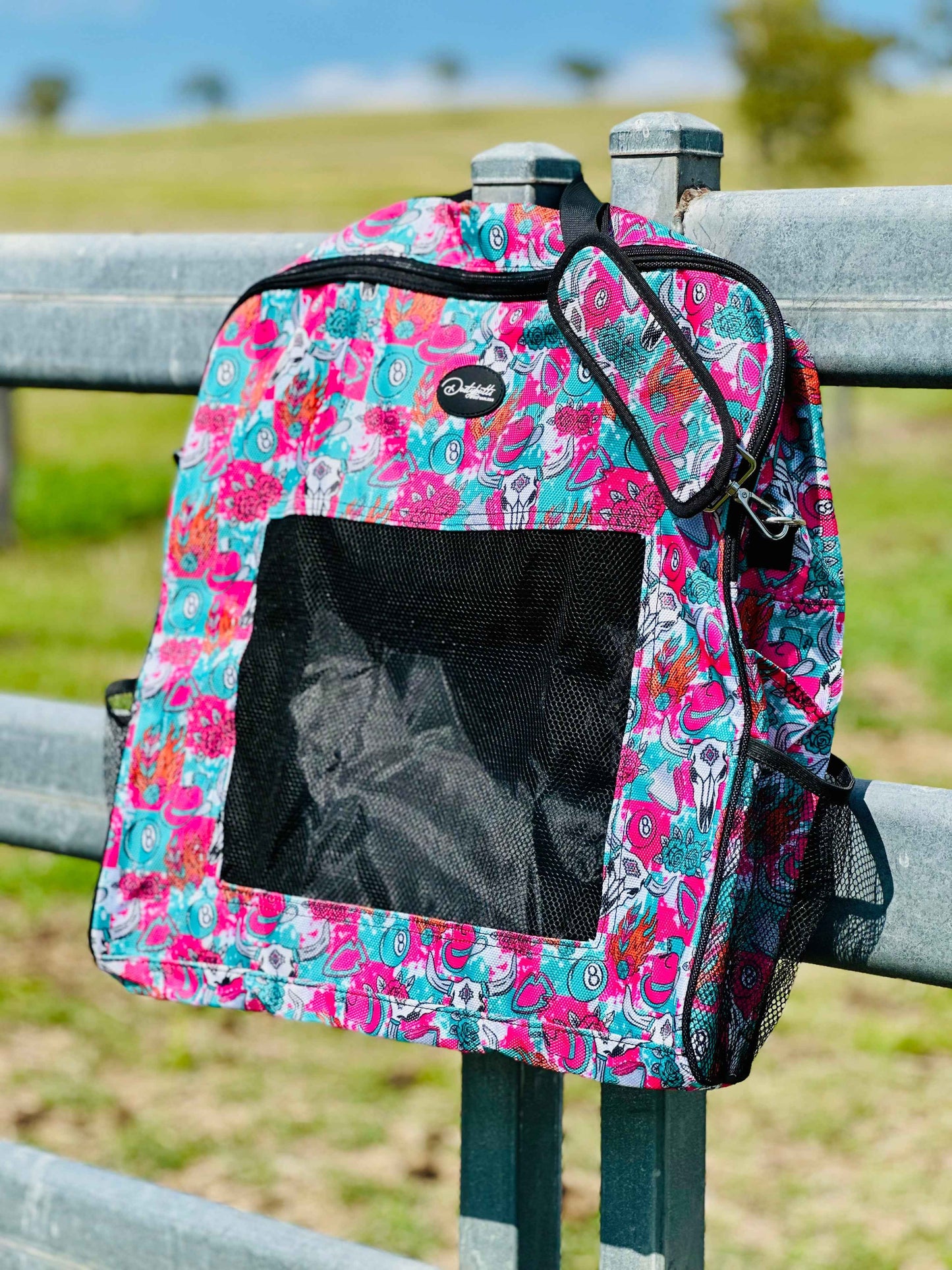 Dustybutts Sports Boot Bag - Neon Rodeo