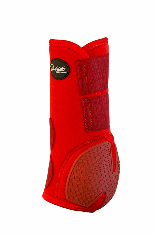 Dustybutts Equistride Protection Boot // Red