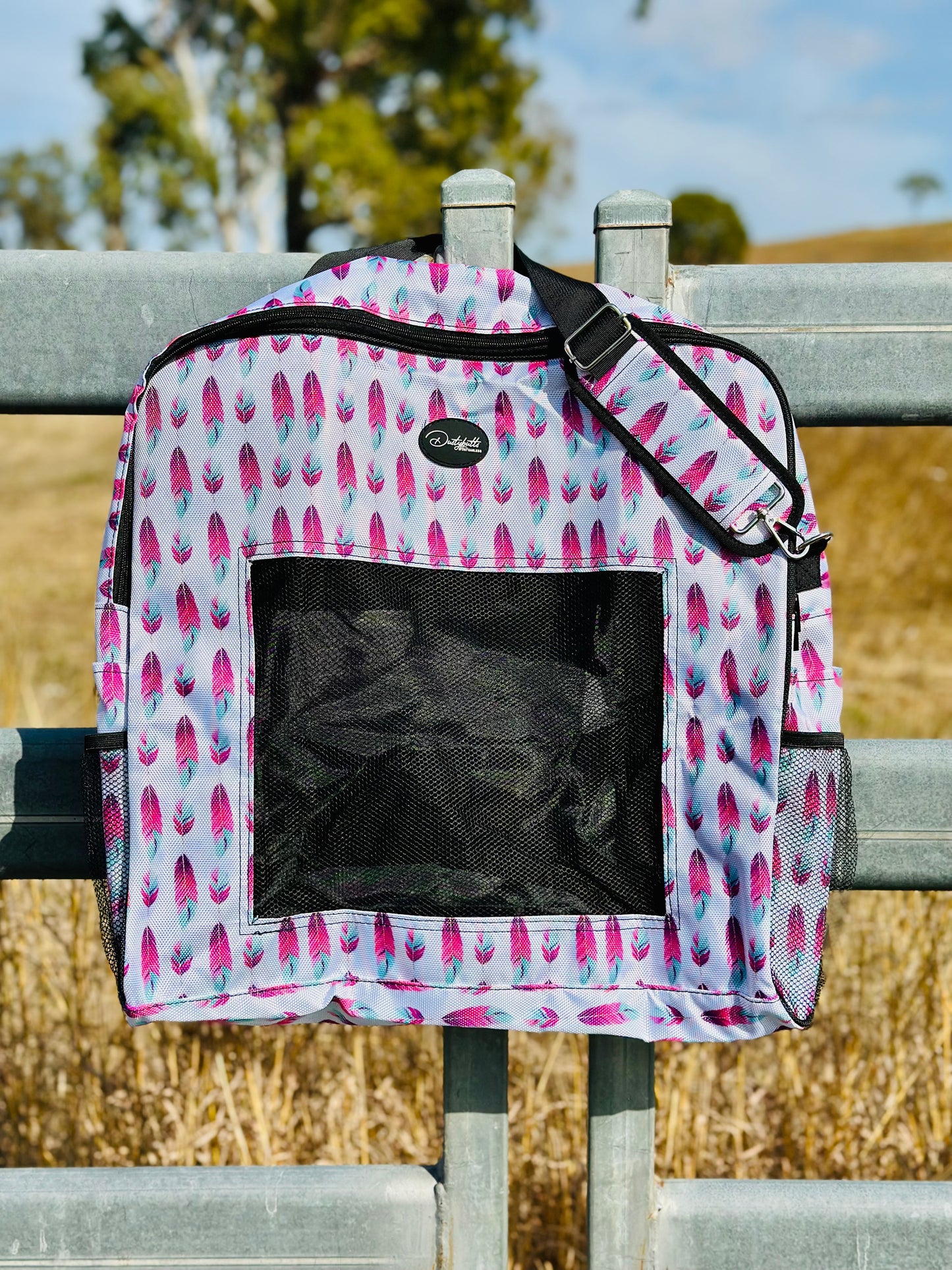 Introductory Price // Dustybutts Sports Boot Bag - Boho Feathers