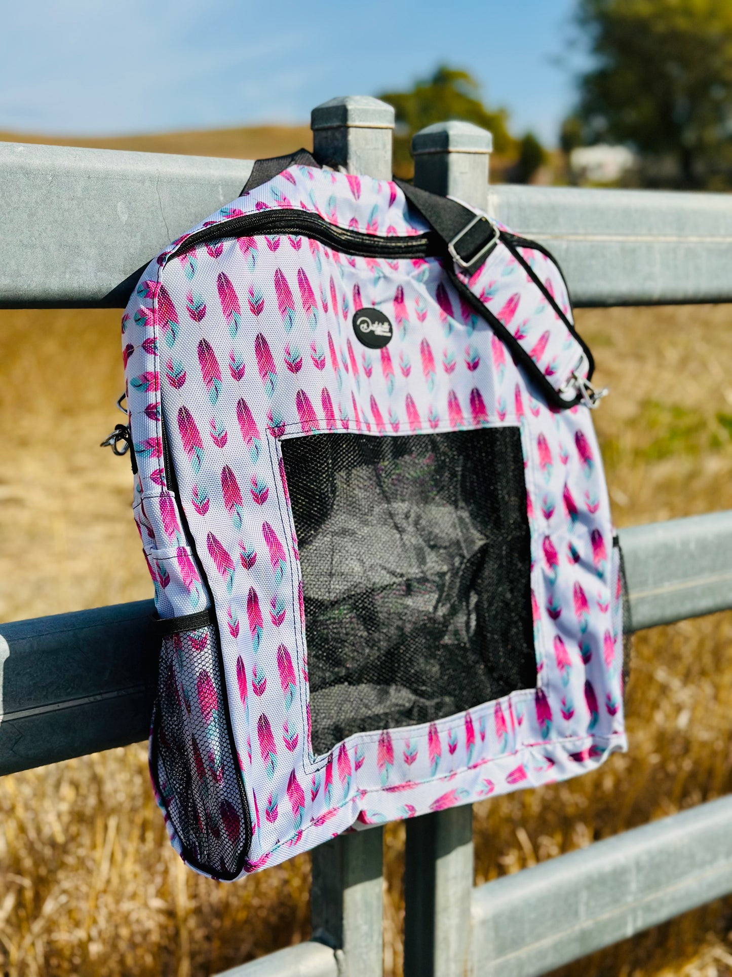 Introductory Price // Dustybutts Sports Boot Bag - Boho Feathers
