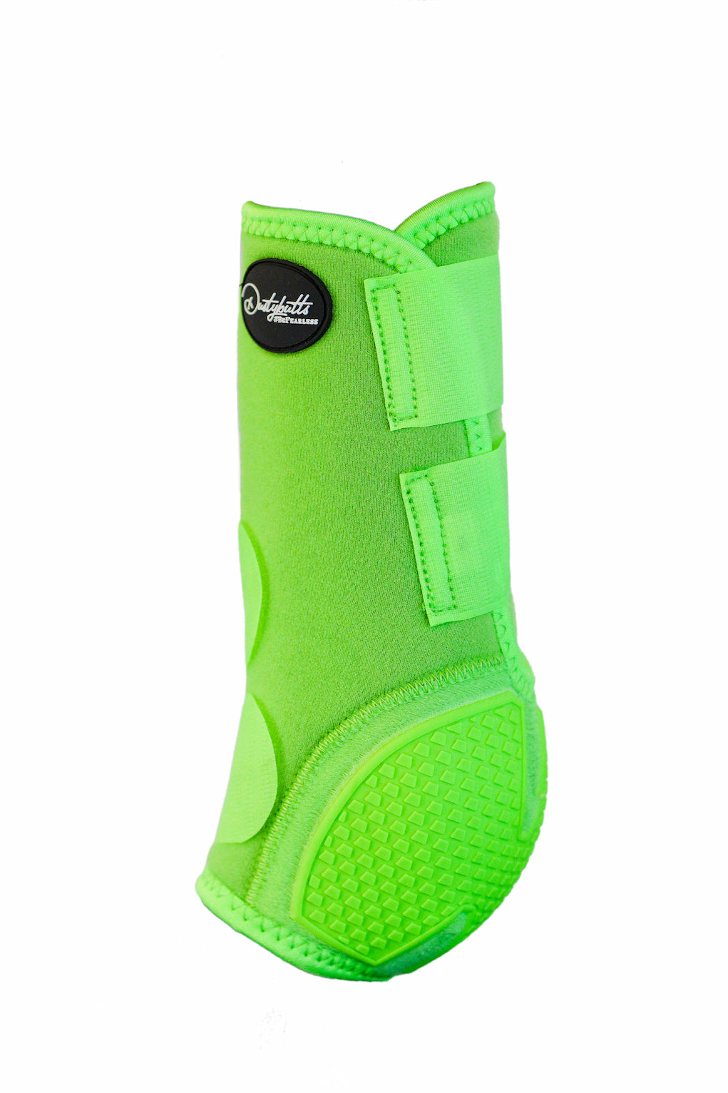 Dustybutts Equistride Protection Boot // Lime Green