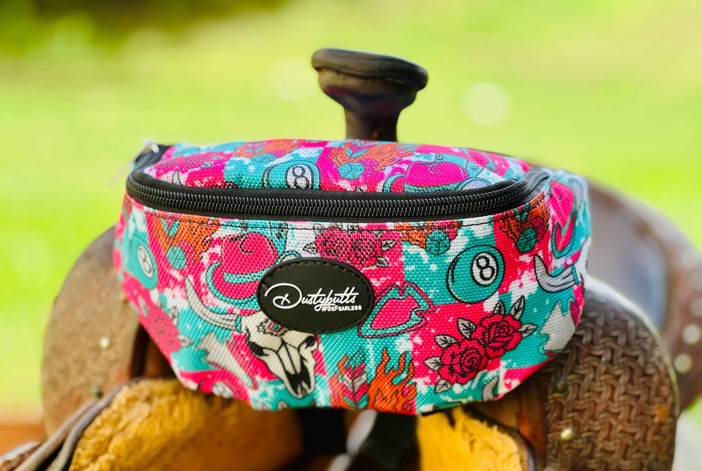 Dustybutts Cowgirl Carryall - Neon Rodeo