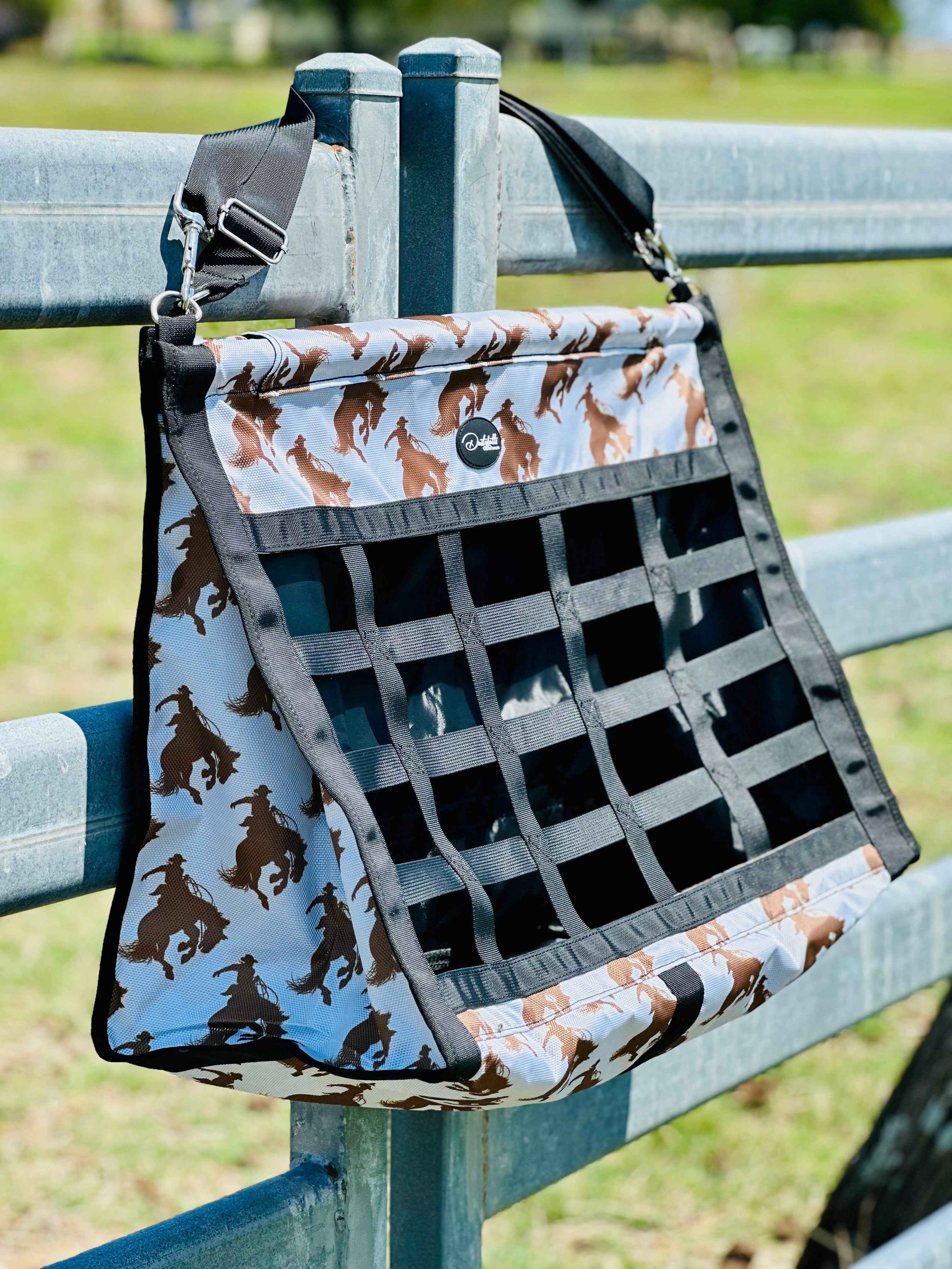 Dustybutts Top Load Hay Bag- Let 'Er Buck