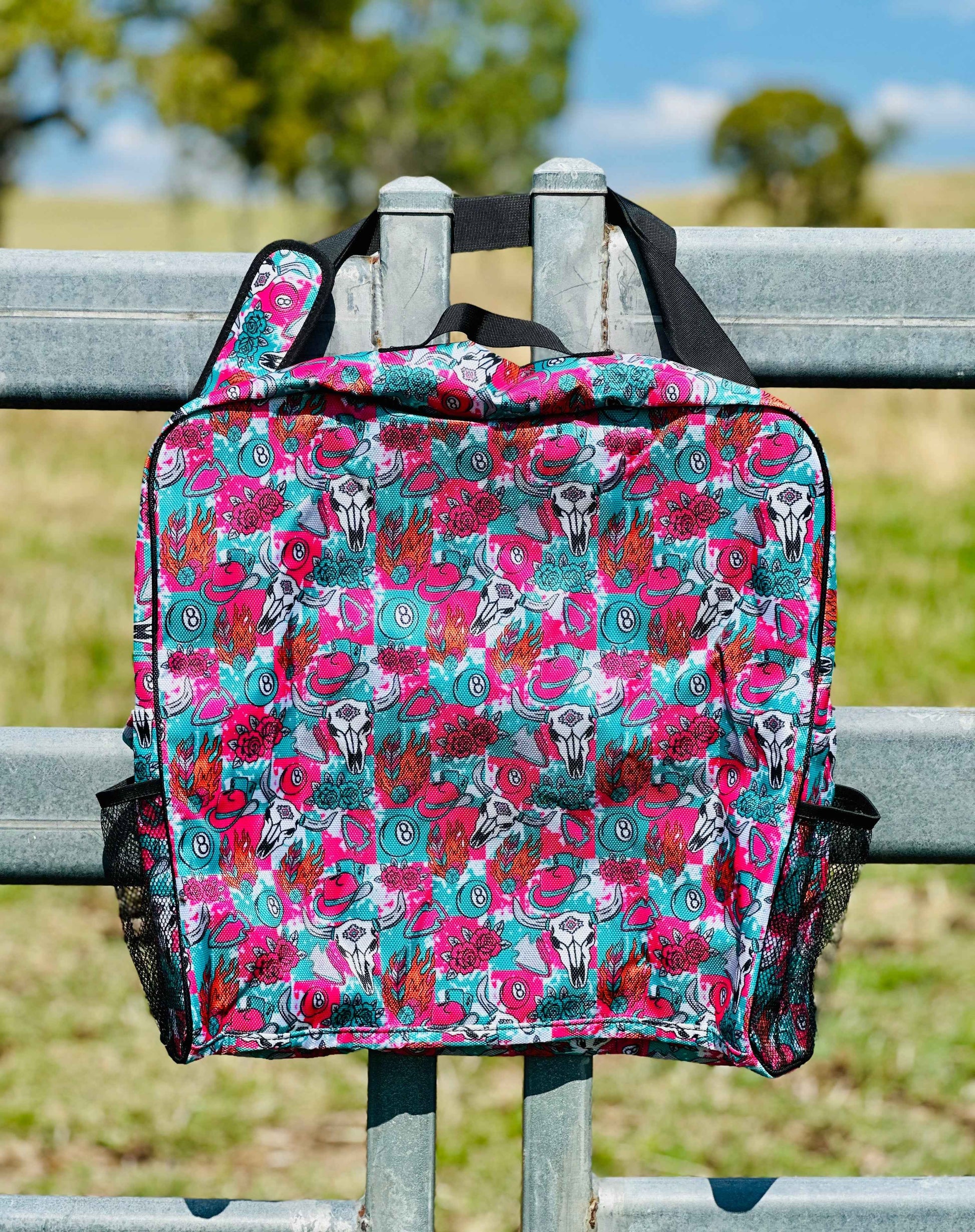 Dustybutts Sports Boot Bag - Neon Rodeo