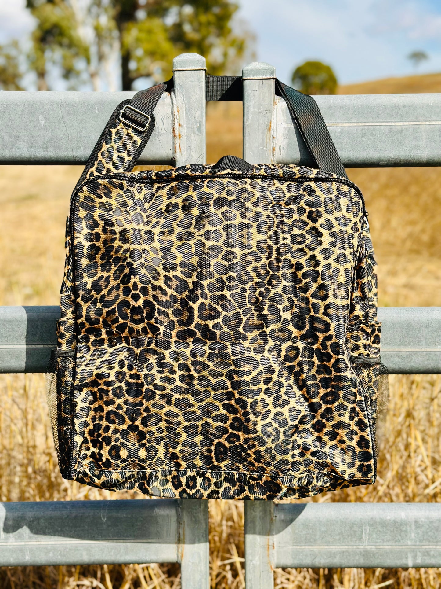 Introductory Price // Dustybutts Sports Boot Bag - Leopard