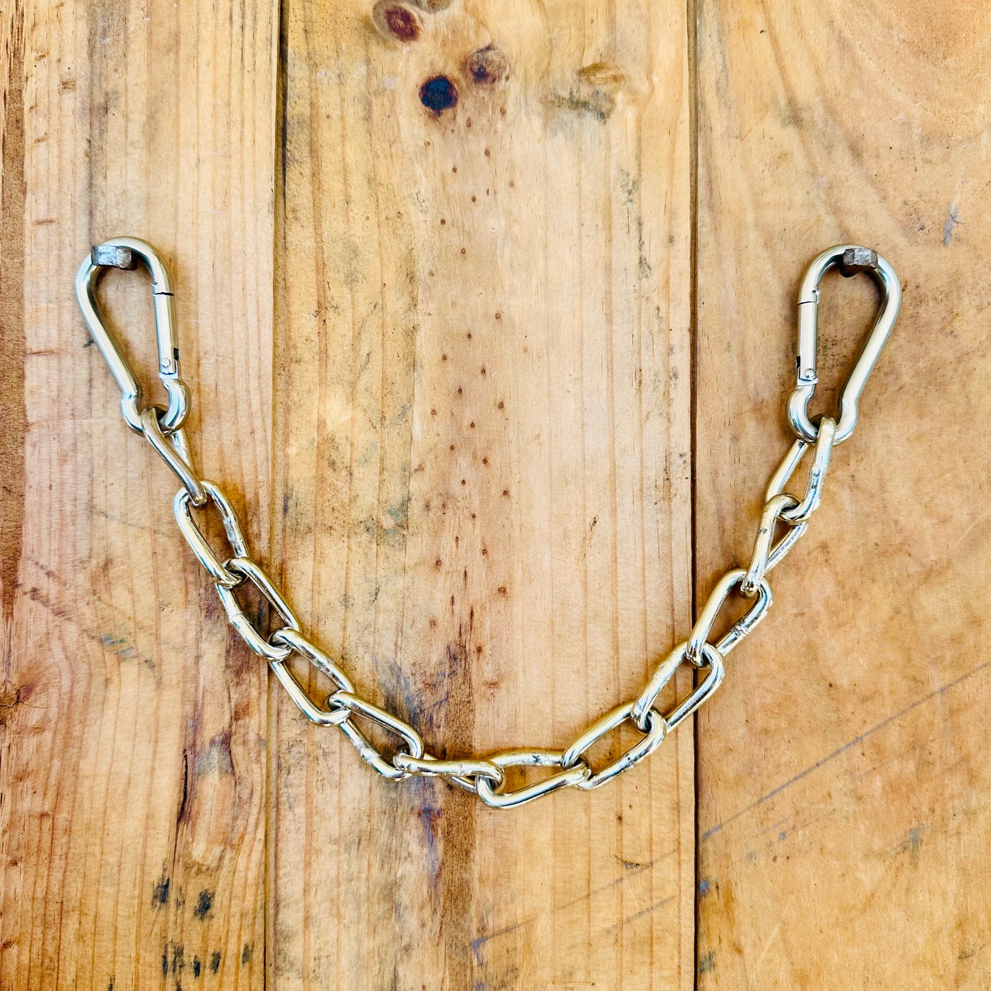 Stainless Steel Curb Chain With Clips