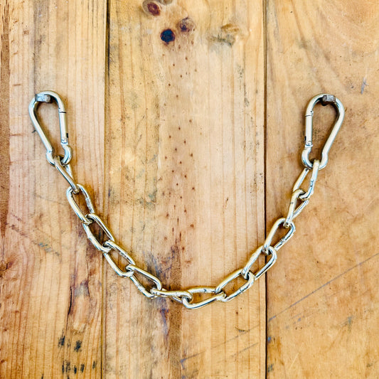 Stainless Steel Curb Chain With Clips