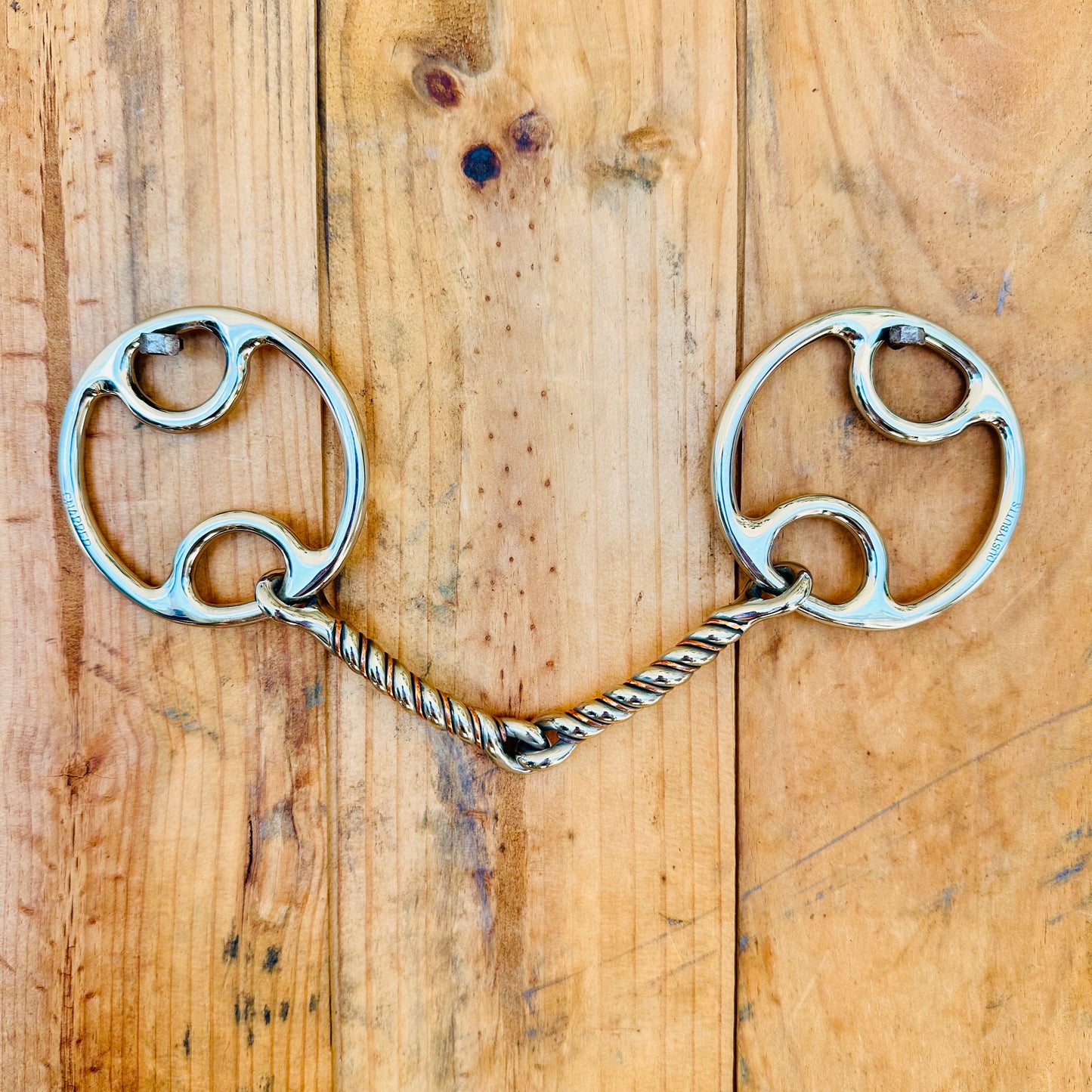 Dustybutts ‘Snapper’ Locked Snaffle Bit
