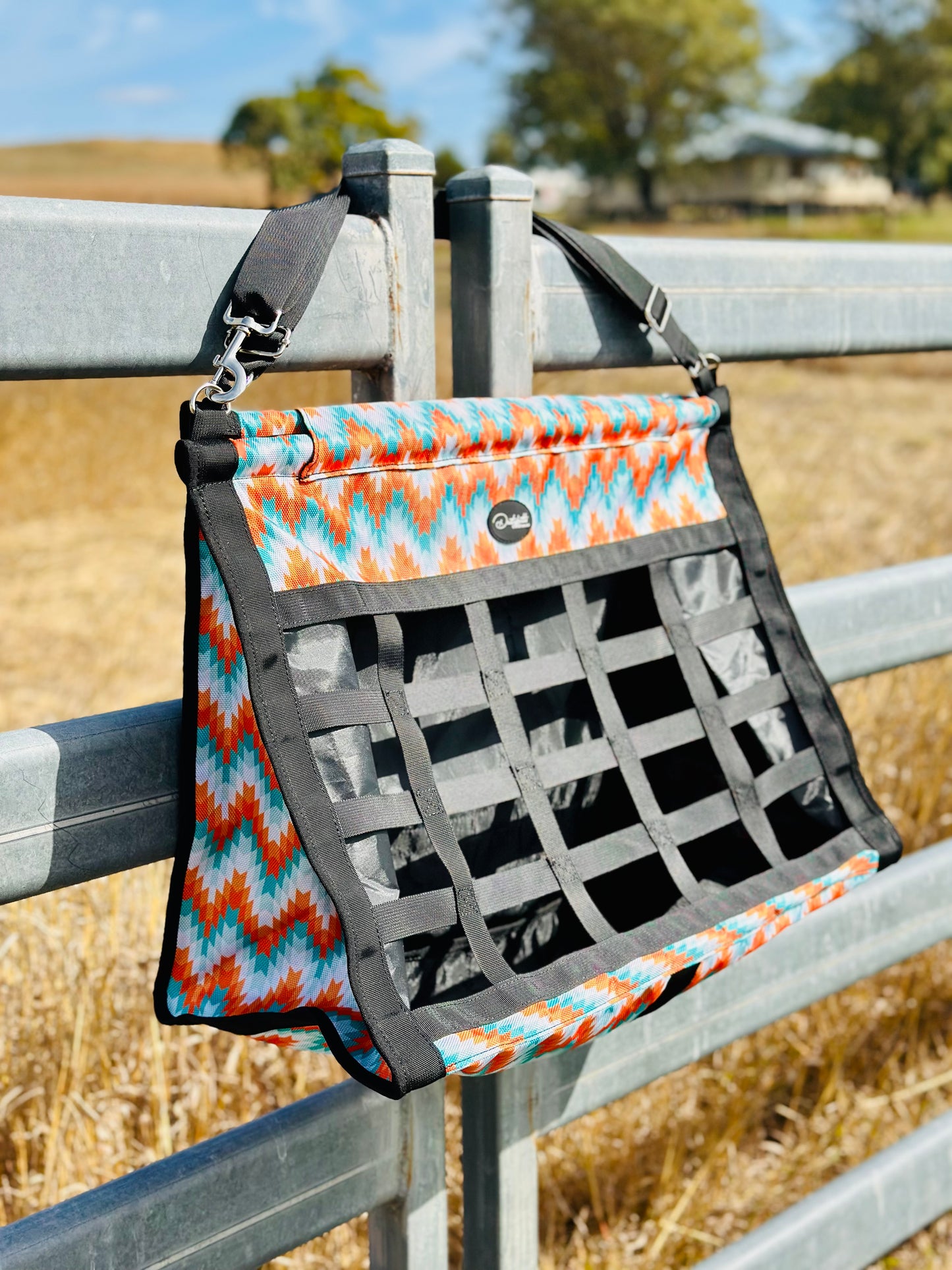 Introductory Price // Dustybutts Top Load Hay Bag - Tribal