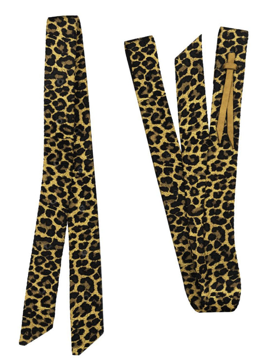 Dustybutts Nylon Tie Strap and Off Billet Set - Leopard