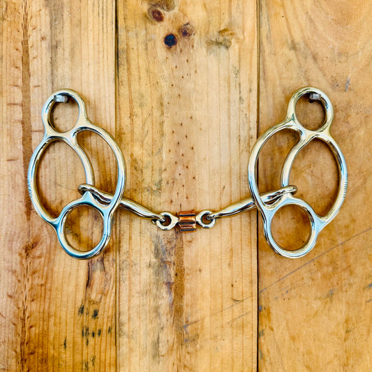 Dustybutts ‘Coolie’ Sliding Gag // Snaffle Bit