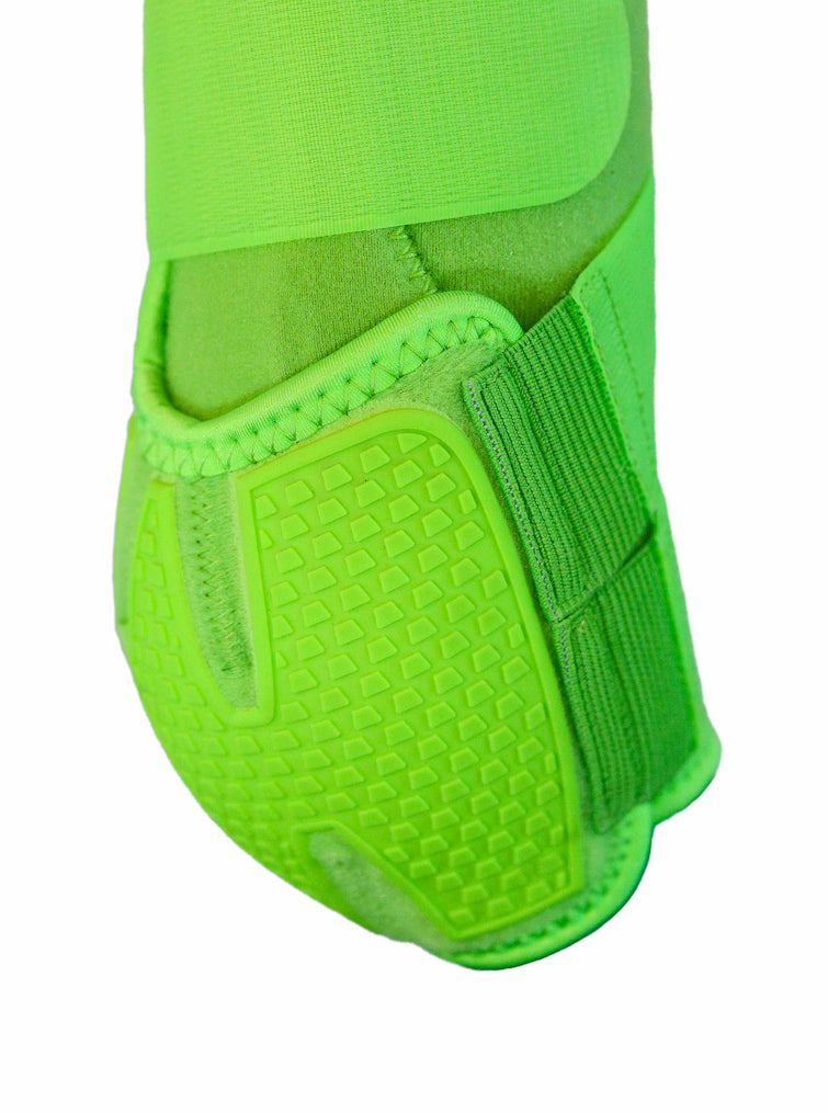 Dustybutts Equistride Protection Boot // Lime Green