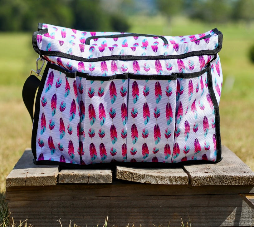 Dustybutts Haul All Bag - Boho Feathers