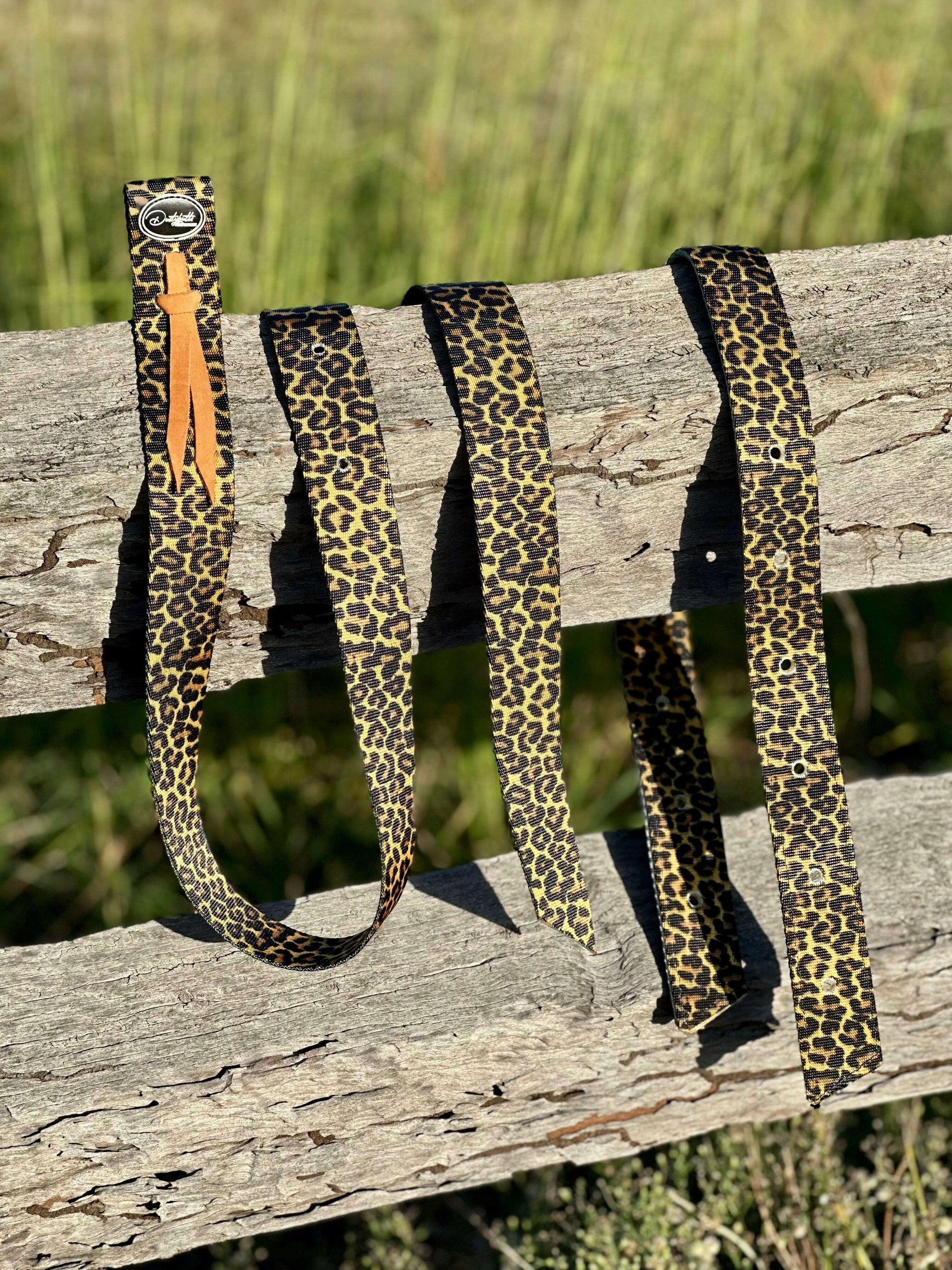 dustybutts-nylon-tie-strap-and-off-billet-set---leopard-latigos---dustybutts-australia-35929381