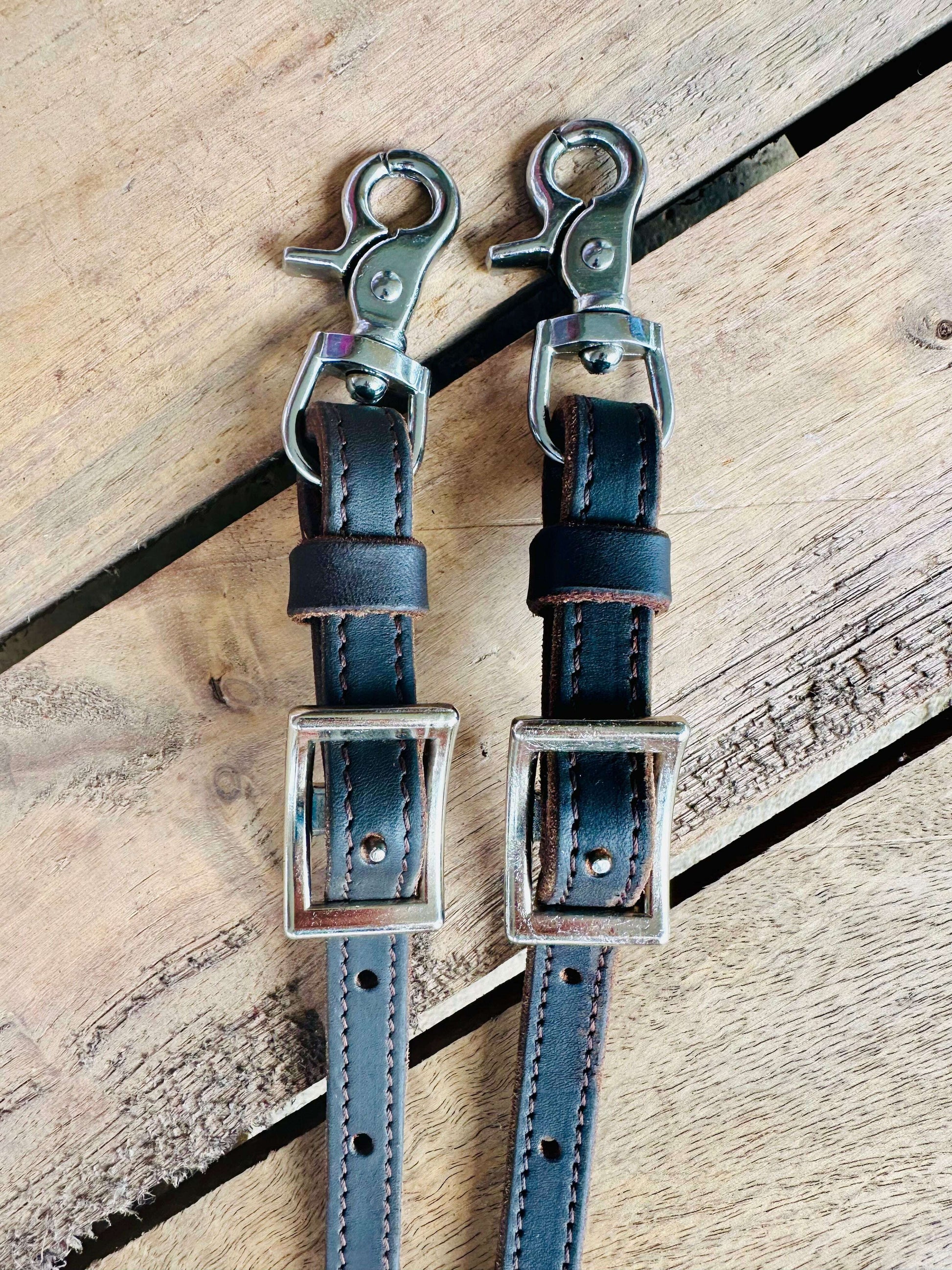 dustybutts-harness-leather-laced-barrel-racing-reins-purple-blue-reins---dustybutts-australia-35929642