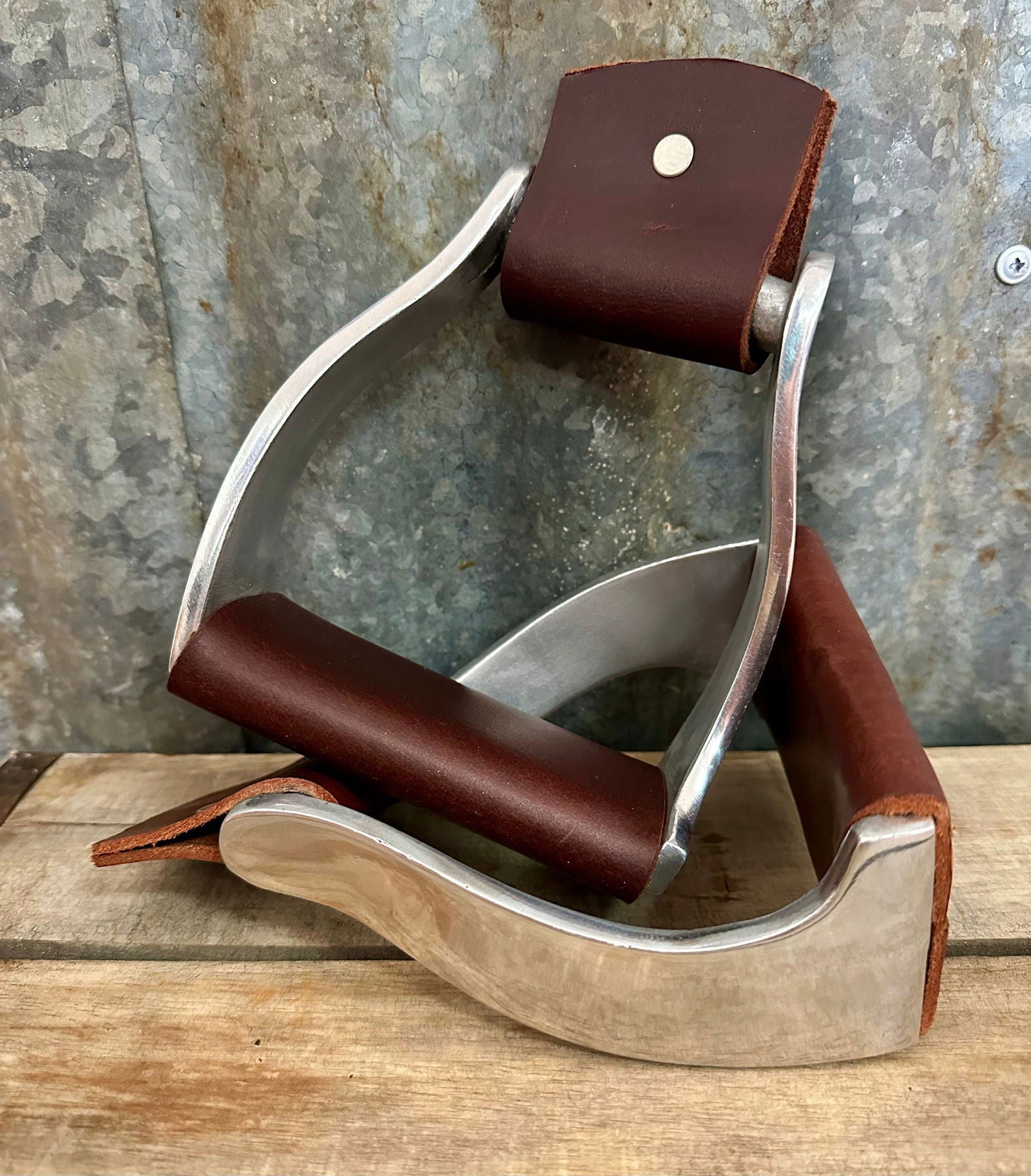 Aluminium Twisted Stirrups - Dustybutts Australia