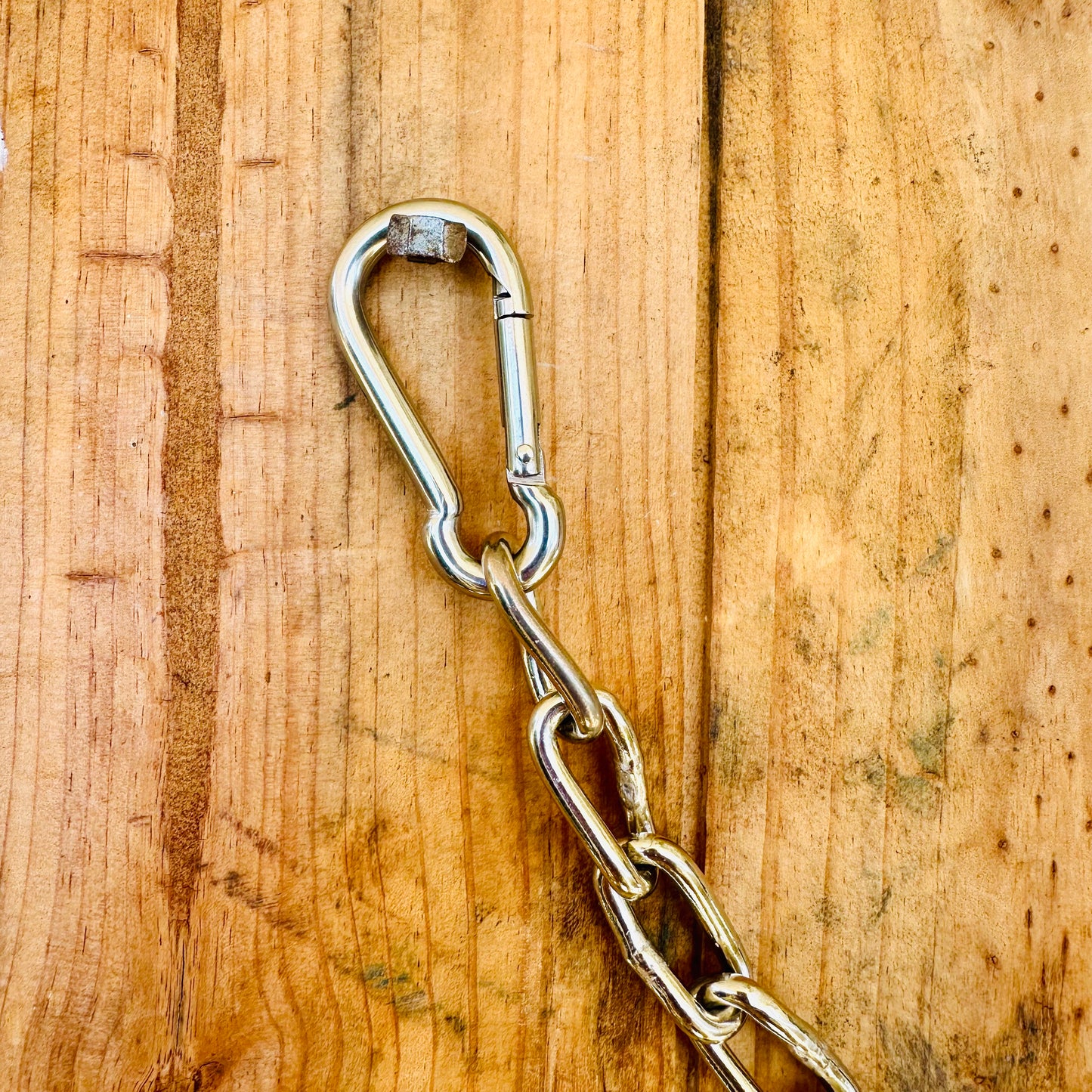 Stainless Steel Curb Chain With Clips