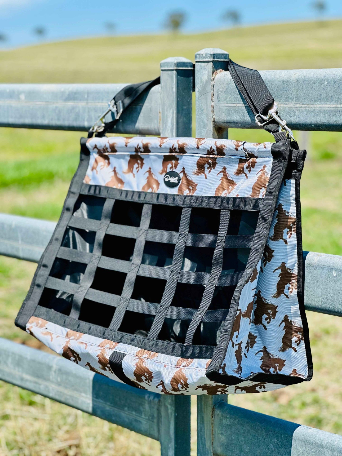 Dustybutts Top Load Hay Bag- Let 'Er Buck