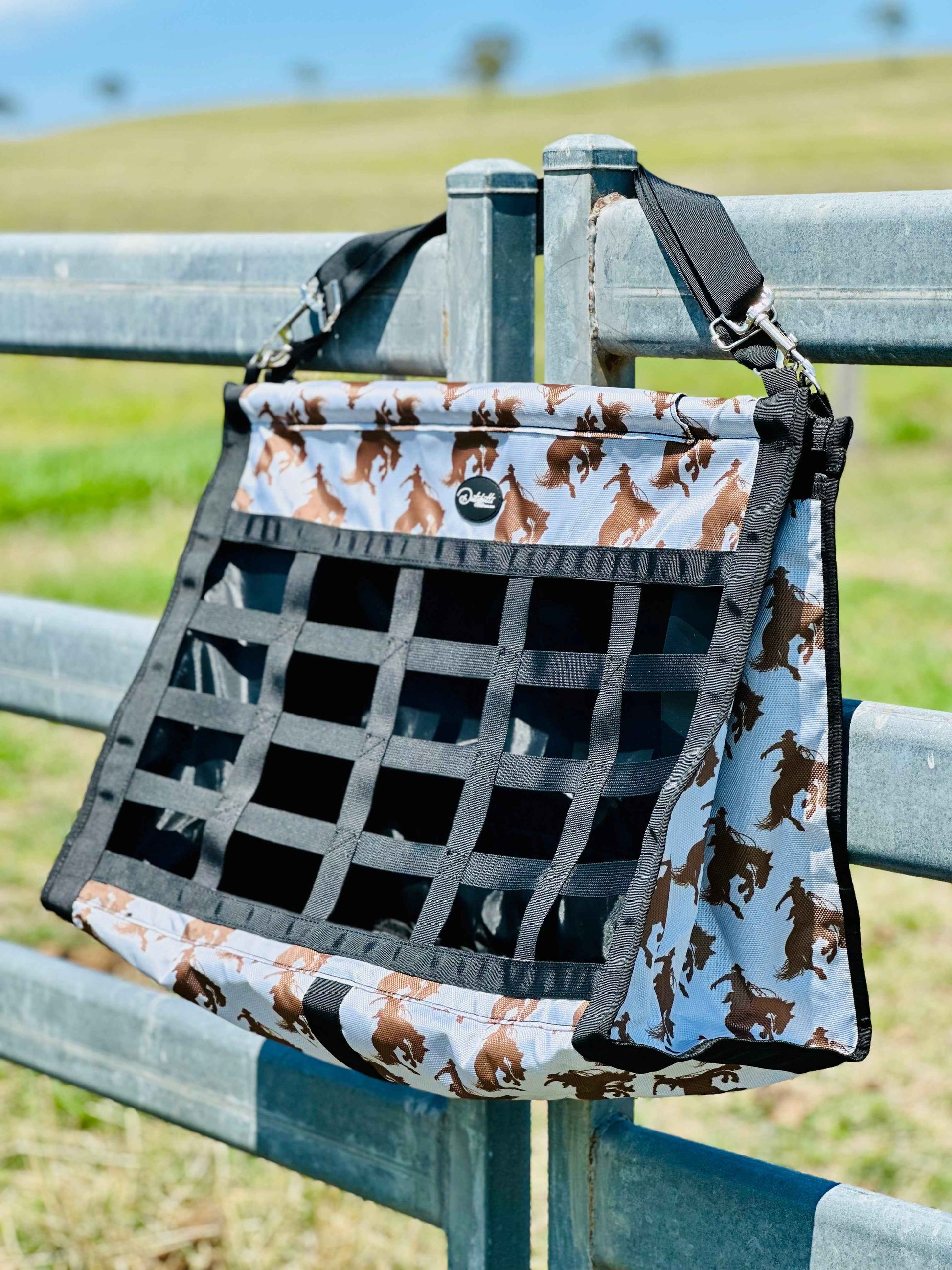 Dustybutts Top Load Hay Bag- Let 'Er Buck