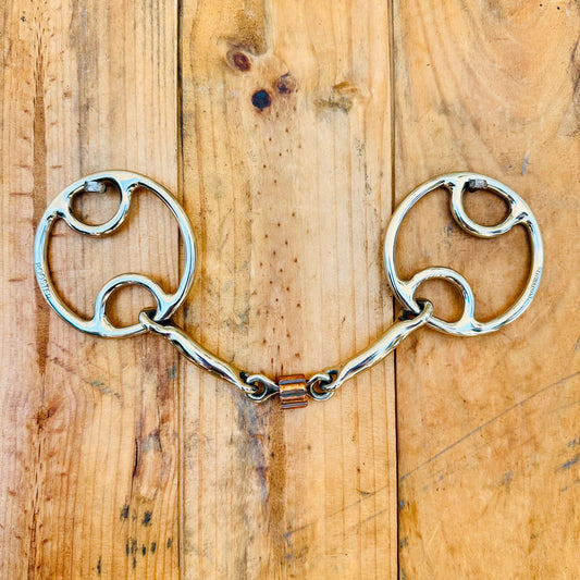 Dustybutts ‘Rooster’ Locked Snaffle Bit