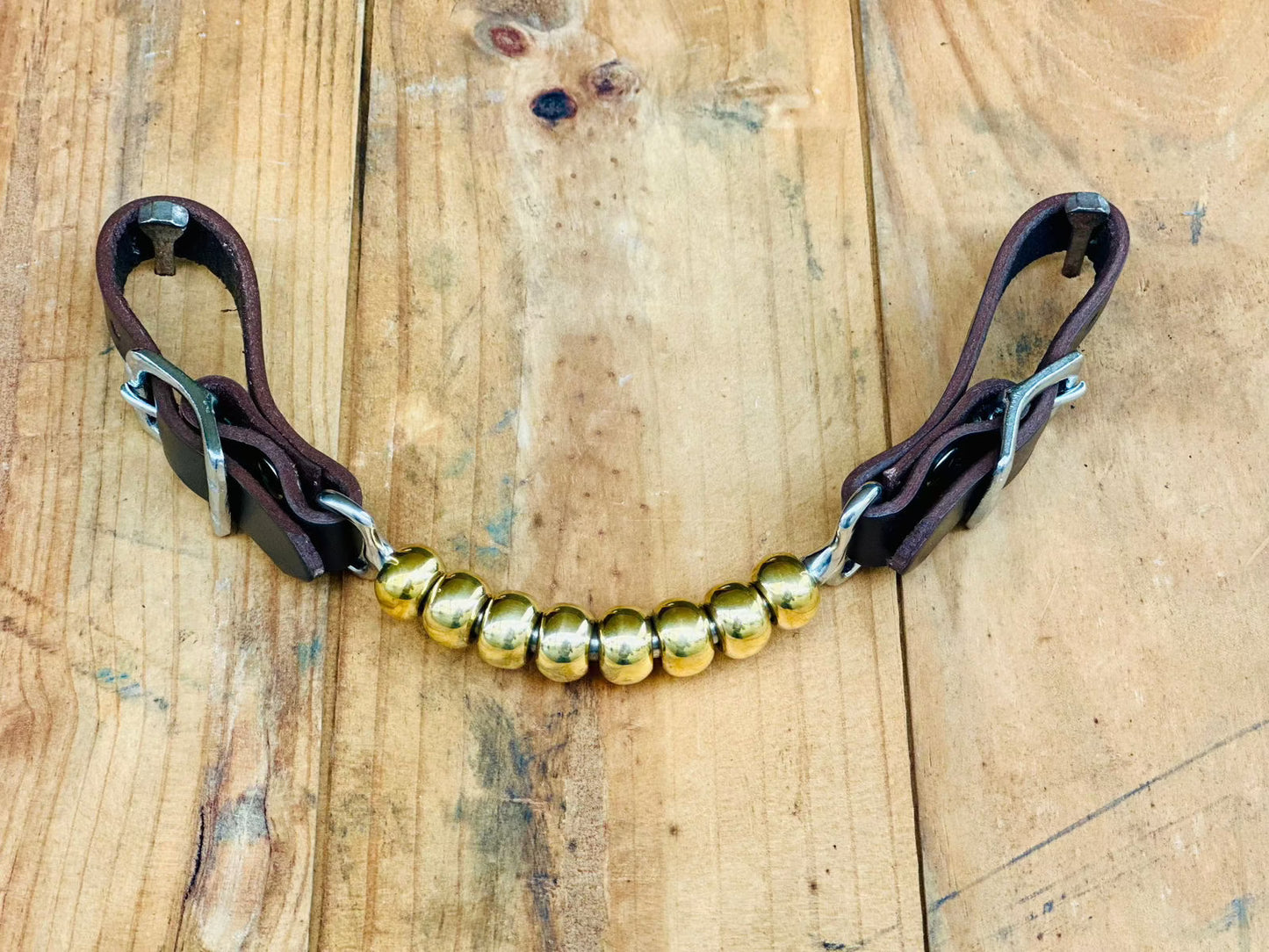 Beaded Curb Chain // Gold - Dustybutts Australia