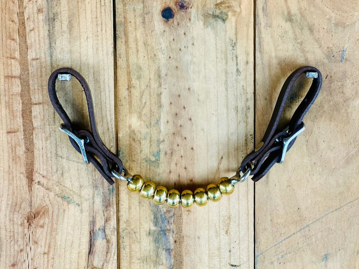 Beaded Curb Chain // Gold - Dustybutts Australia