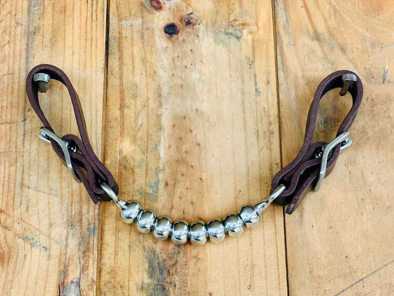 Beaded Curb Chain // Silver - Dustybutts Australia