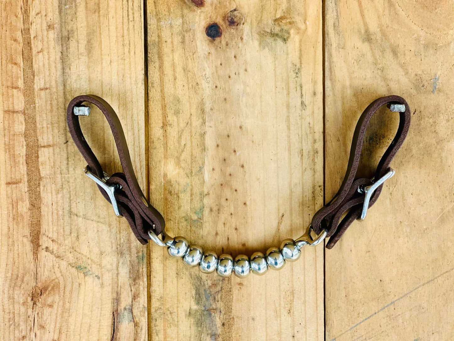 Beaded Curb Chain // Silver - Dustybutts Australia