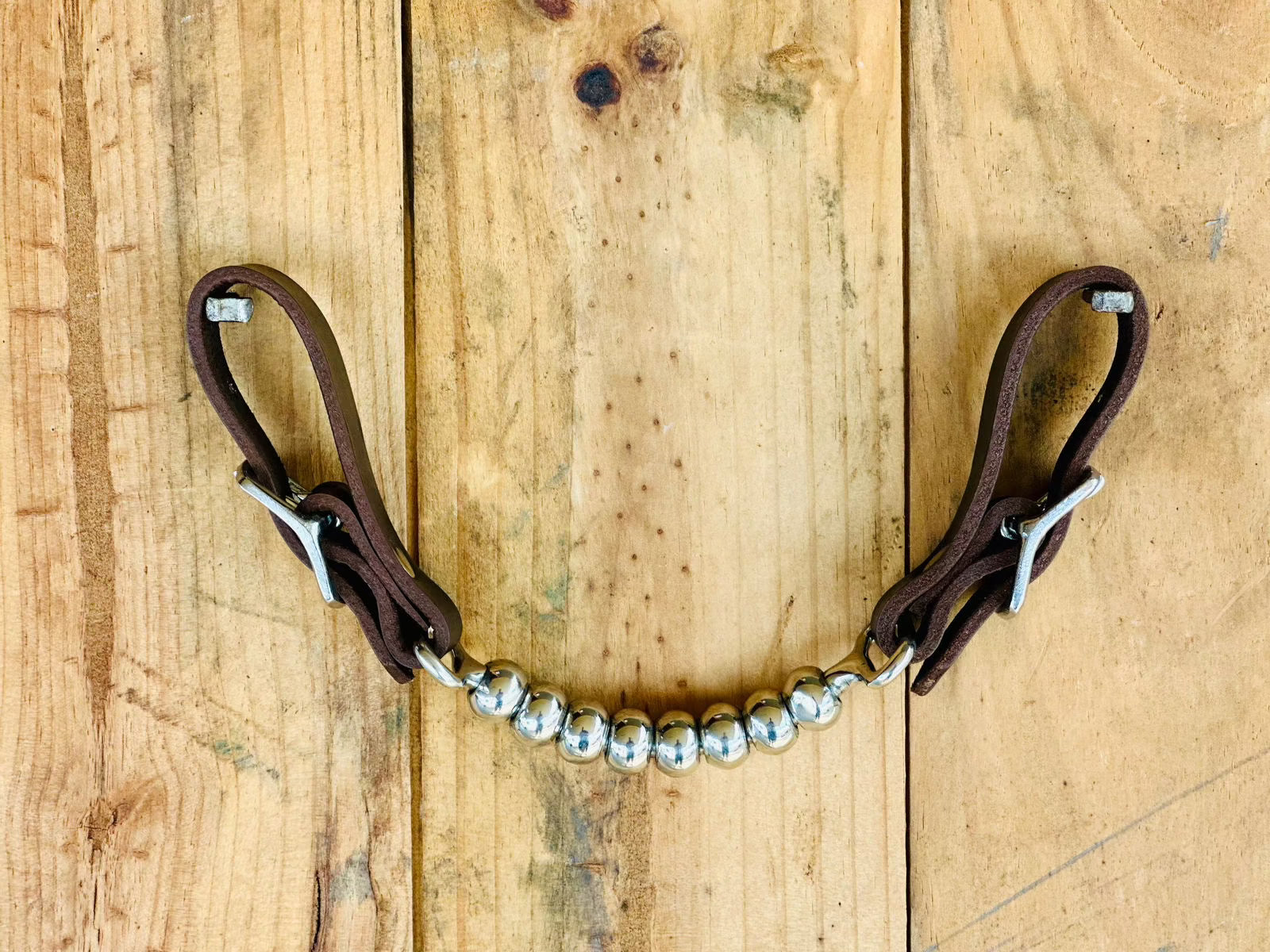 Beaded Curb Chain // Silver - Dustybutts Australia