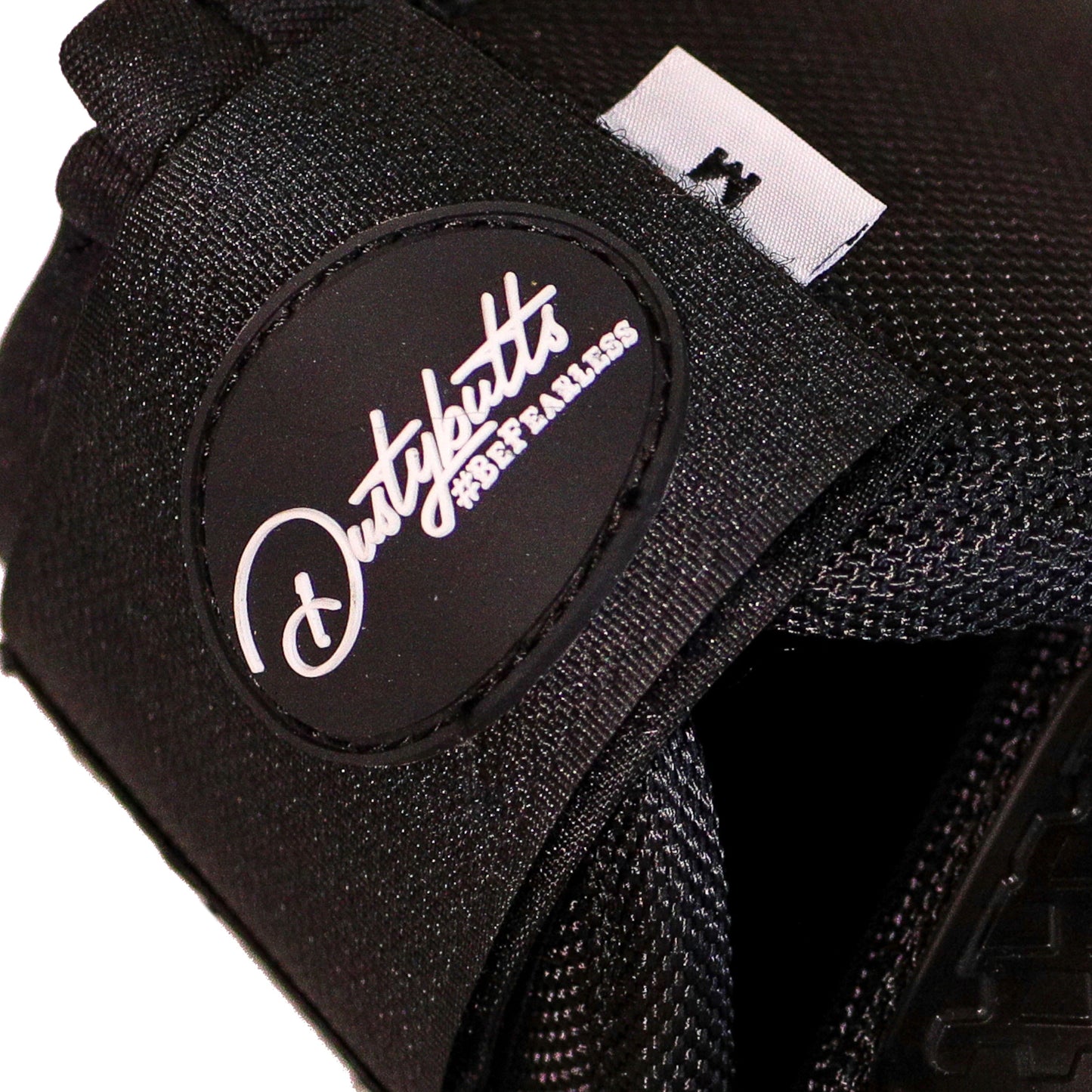 Dustybutts Equistride No Turn Bell Boots // Black