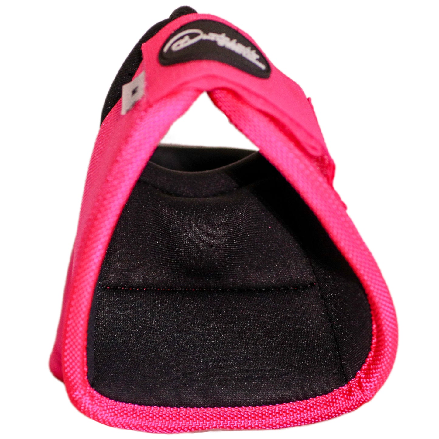 Dustybutts Equistride No Turn Bell Boots // Hot Pink