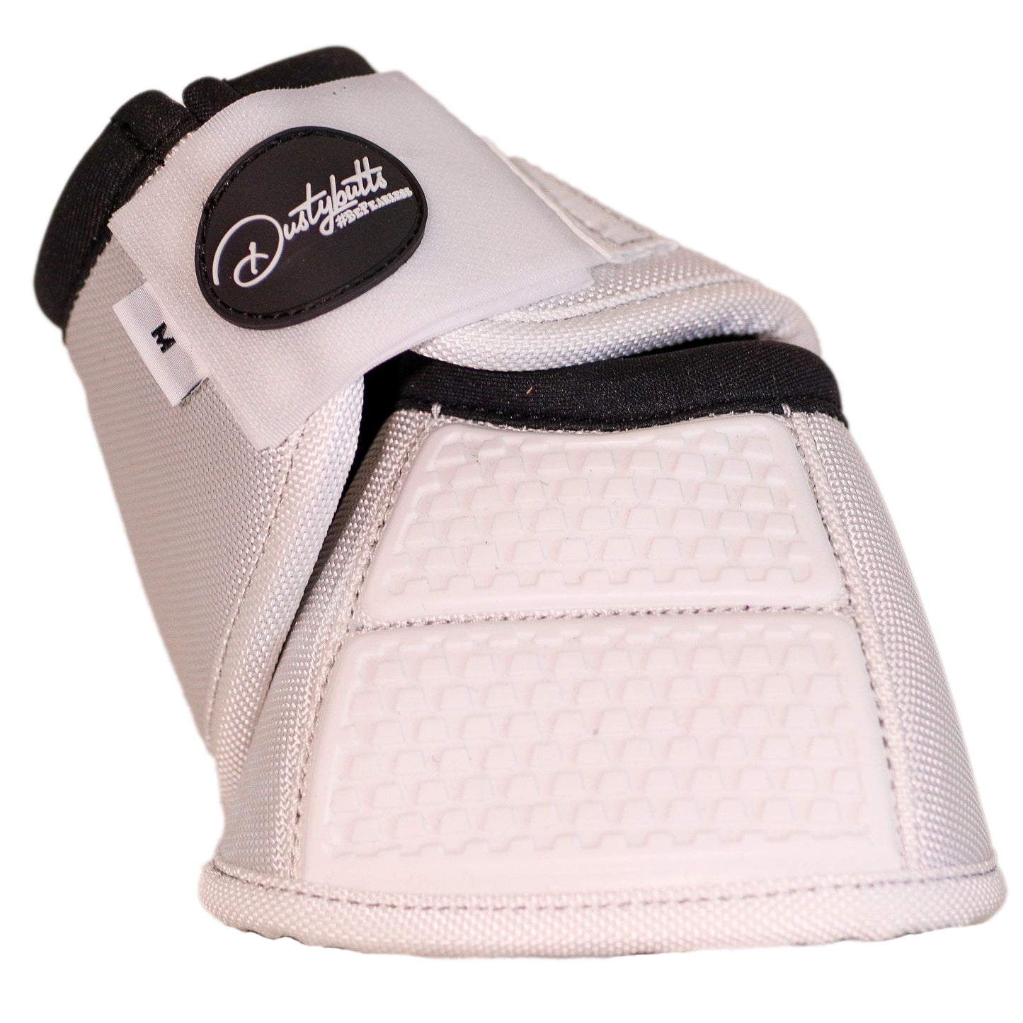 Dustybutts Equistride No Turn Bell Boots // White