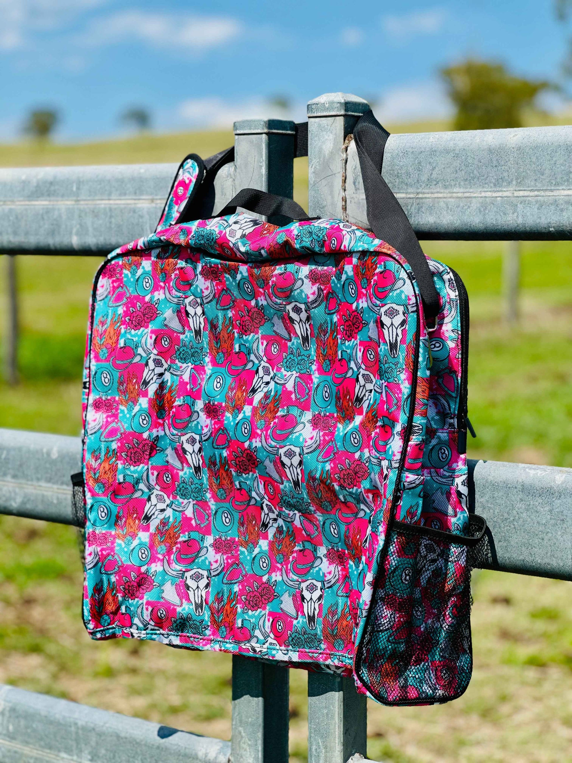 Dustybutts Sports Boot Bag - Neon Rodeo