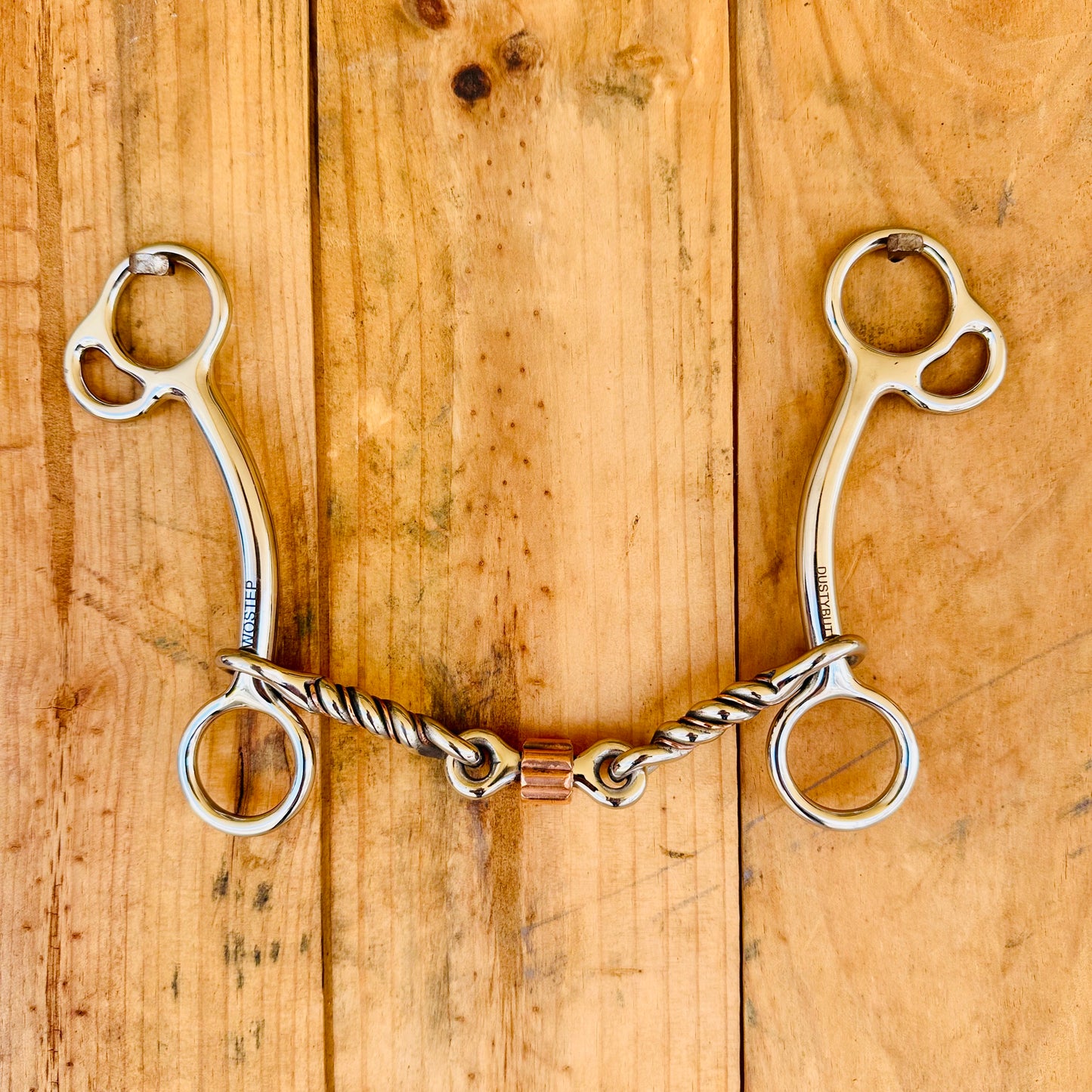 Dustybutts ‘TwoStep’ Short Shank Sliding Gag Bit