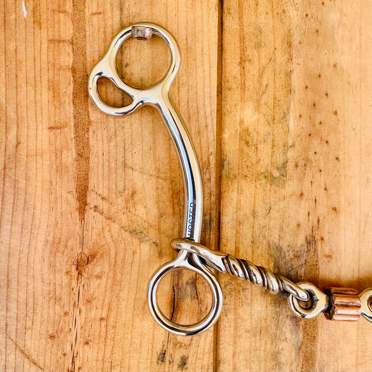 Dustybutts ‘TwoStep’ Short Shank Sliding Gag Bit