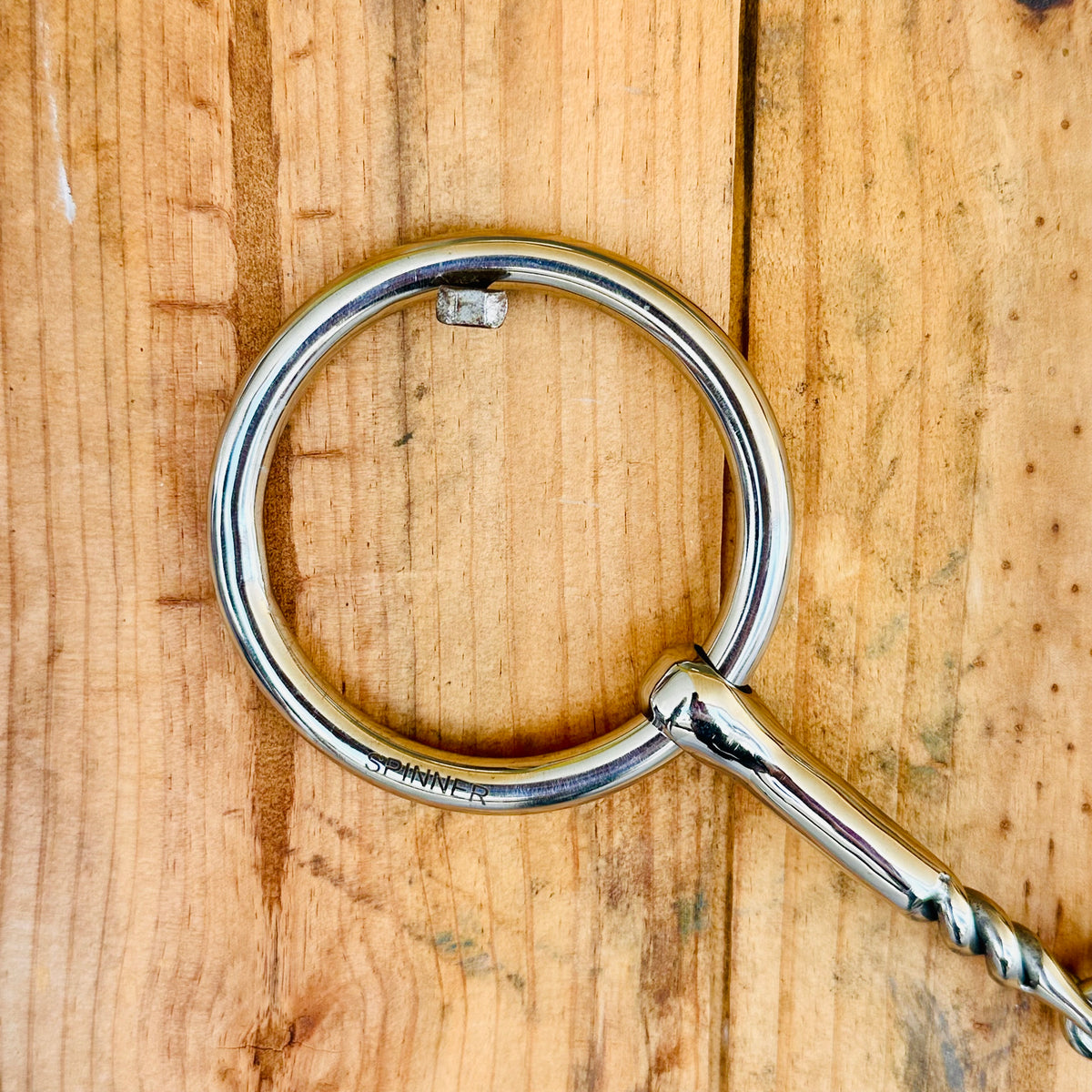 Dustybutts ‘Spinner’ Half & Half Weighted Snaffle Bit