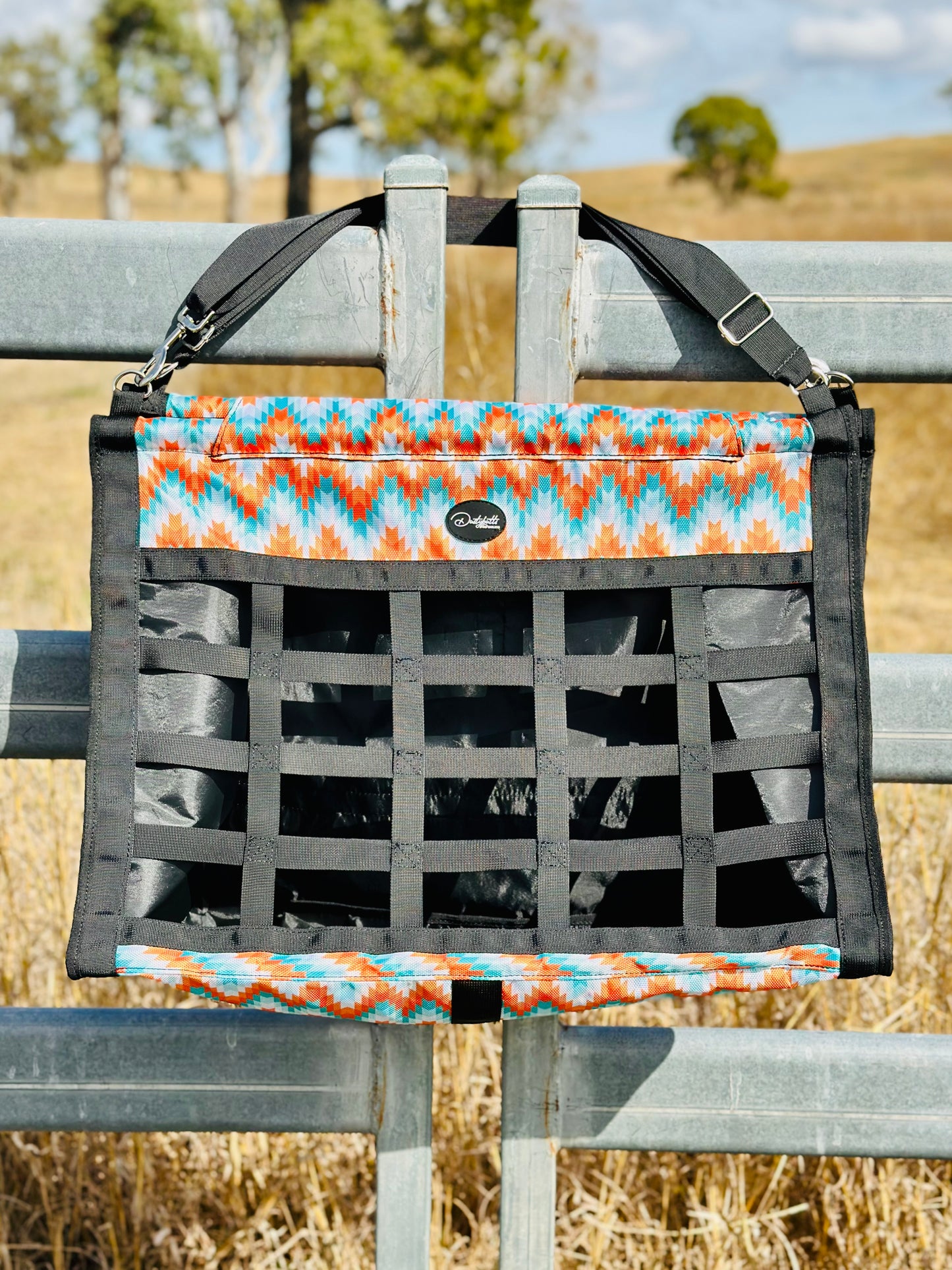 Introductory Price // Dustybutts Top Load Hay Bag - Tribal