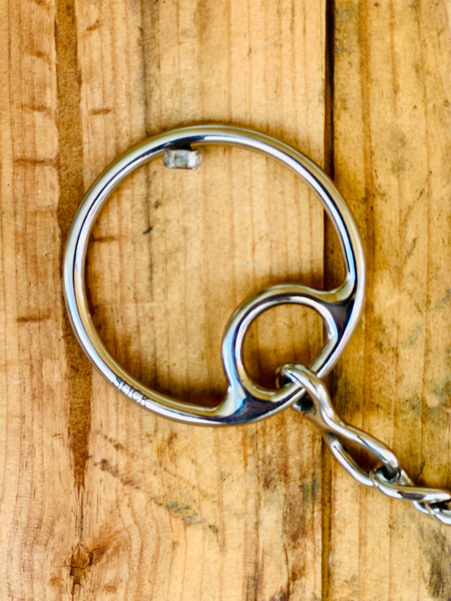 Dustybutts ‘Slick’ Locked Snaffle Bit